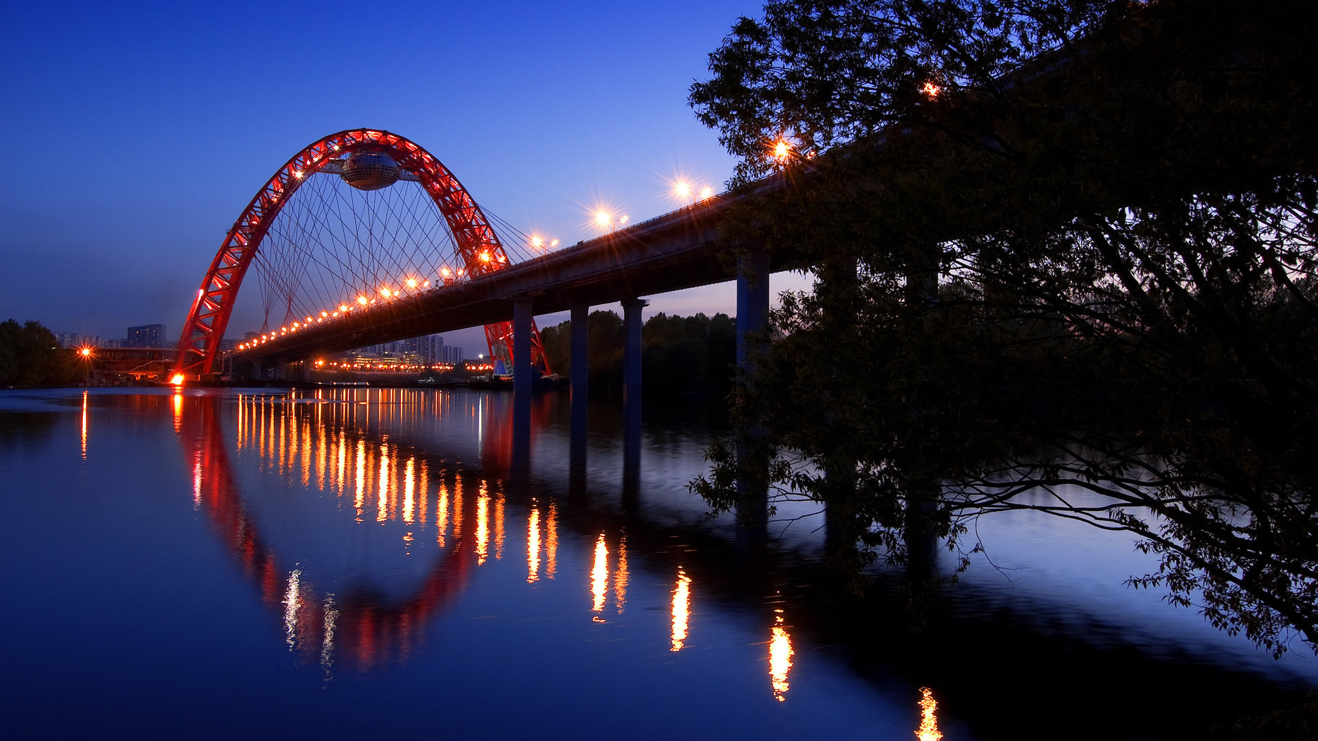 Descarga gratis la imagen Reflexión, Puente, Hecho Por El Hombre en el escritorio de tu PC