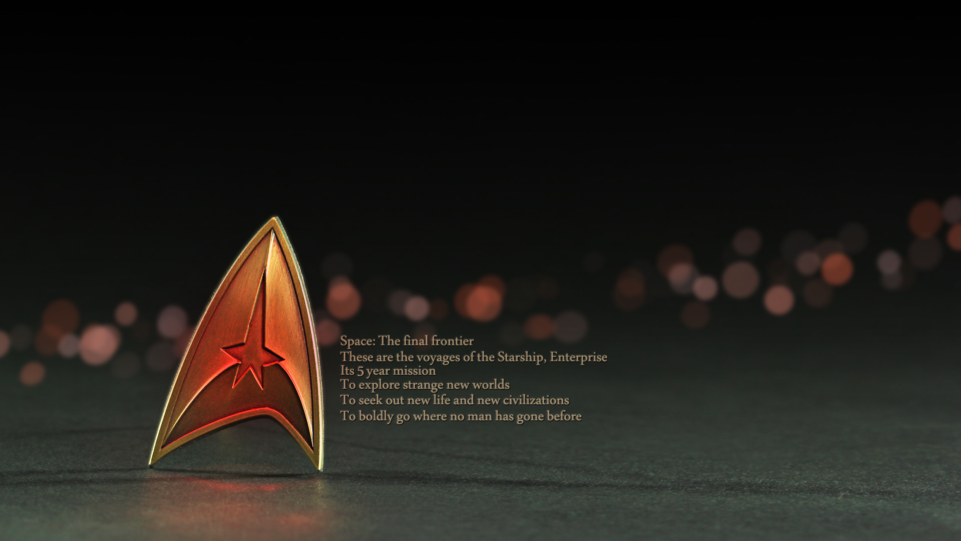 Free download wallpaper Star Trek, Bokeh, Tv Show, Star Trek: The Original Series on your PC desktop