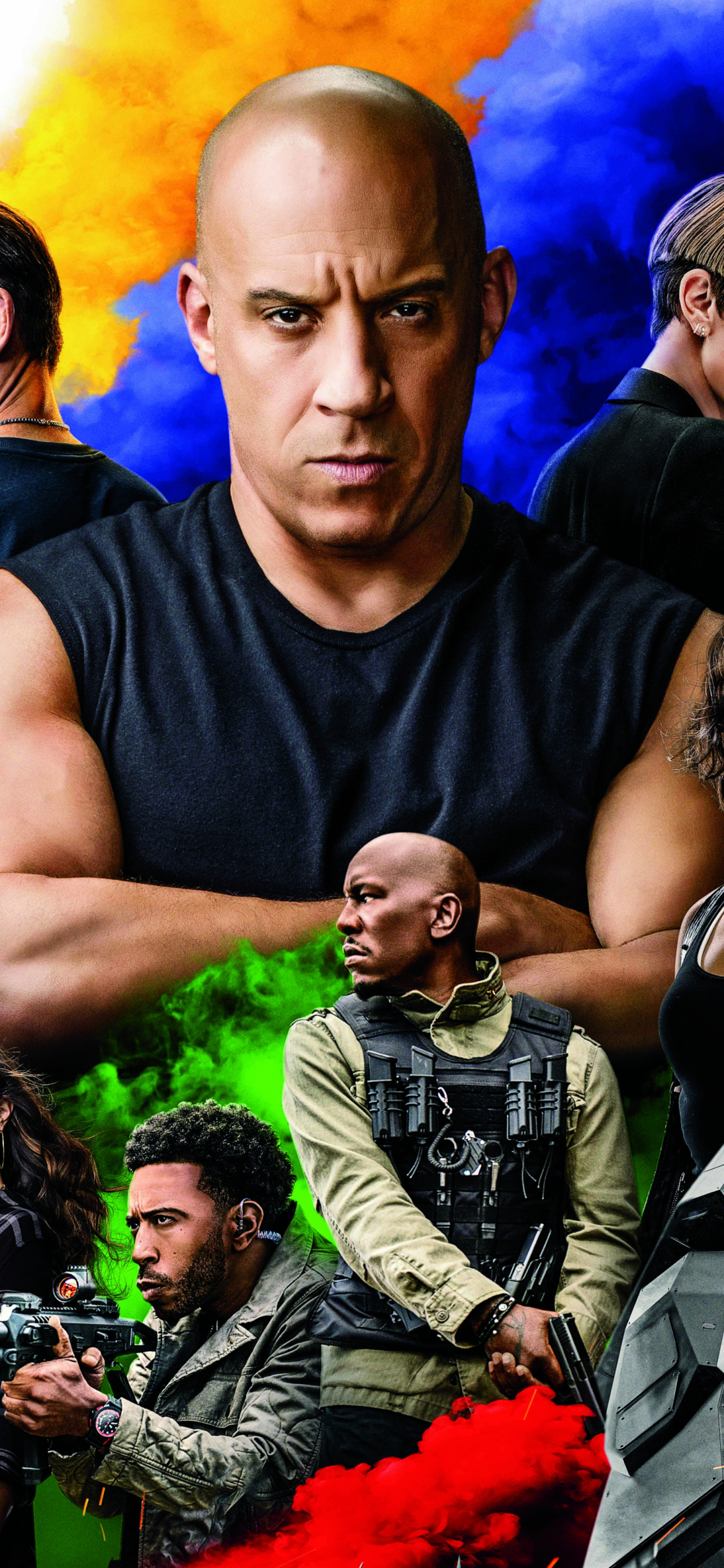 Baixar papel de parede para celular de Vin Diesel, Filme, Dominic Toretto, Tyrese Gibson, Ludacris, Roman Pearce, Tej (Velozes E Furiosos), Velozes & Furiosos 4, Velozes & Furiosos 9 gratuito.
