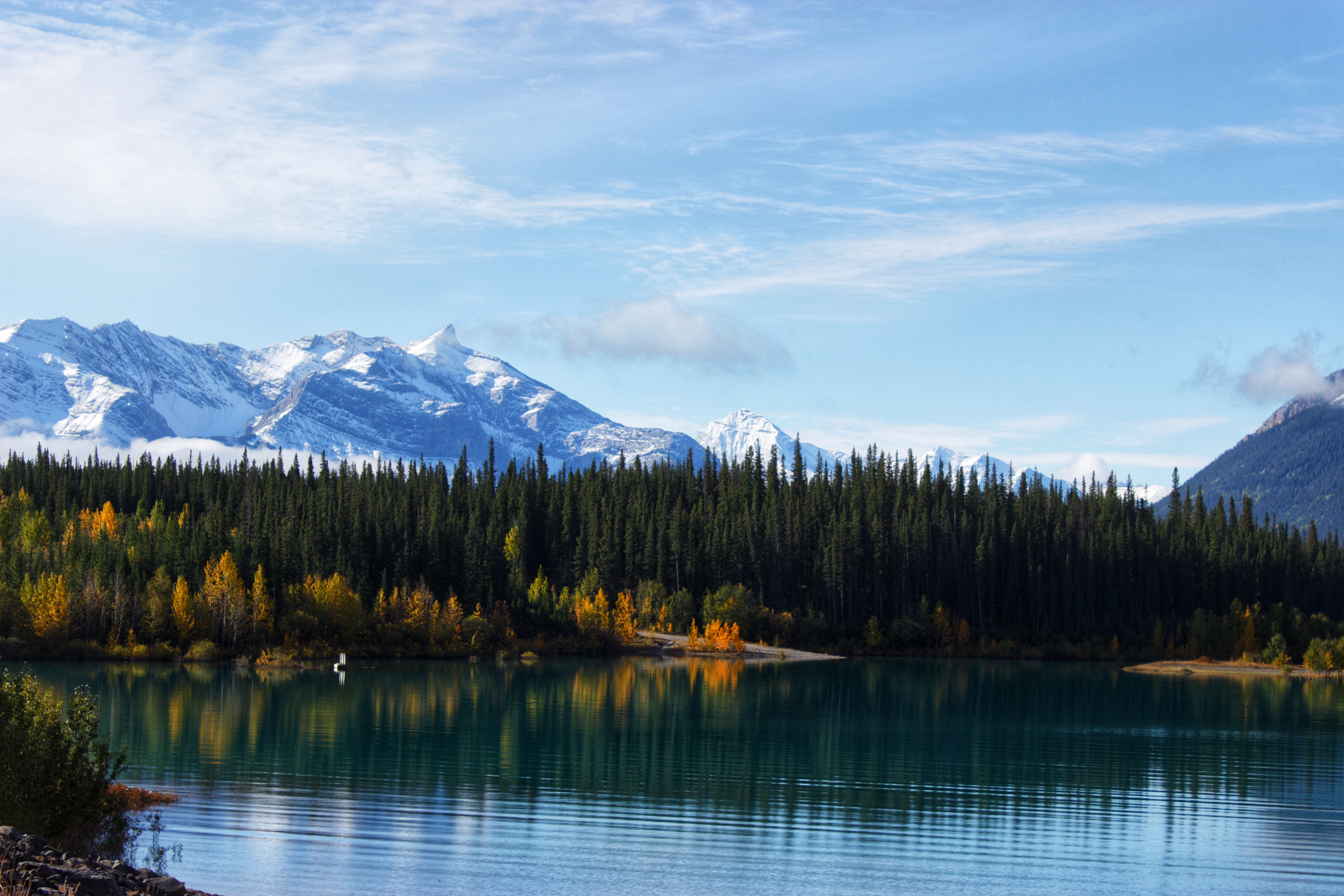 Téléchargez gratuitement l'image Nature, Arbres, Montagnes, Lac sur le bureau de votre PC