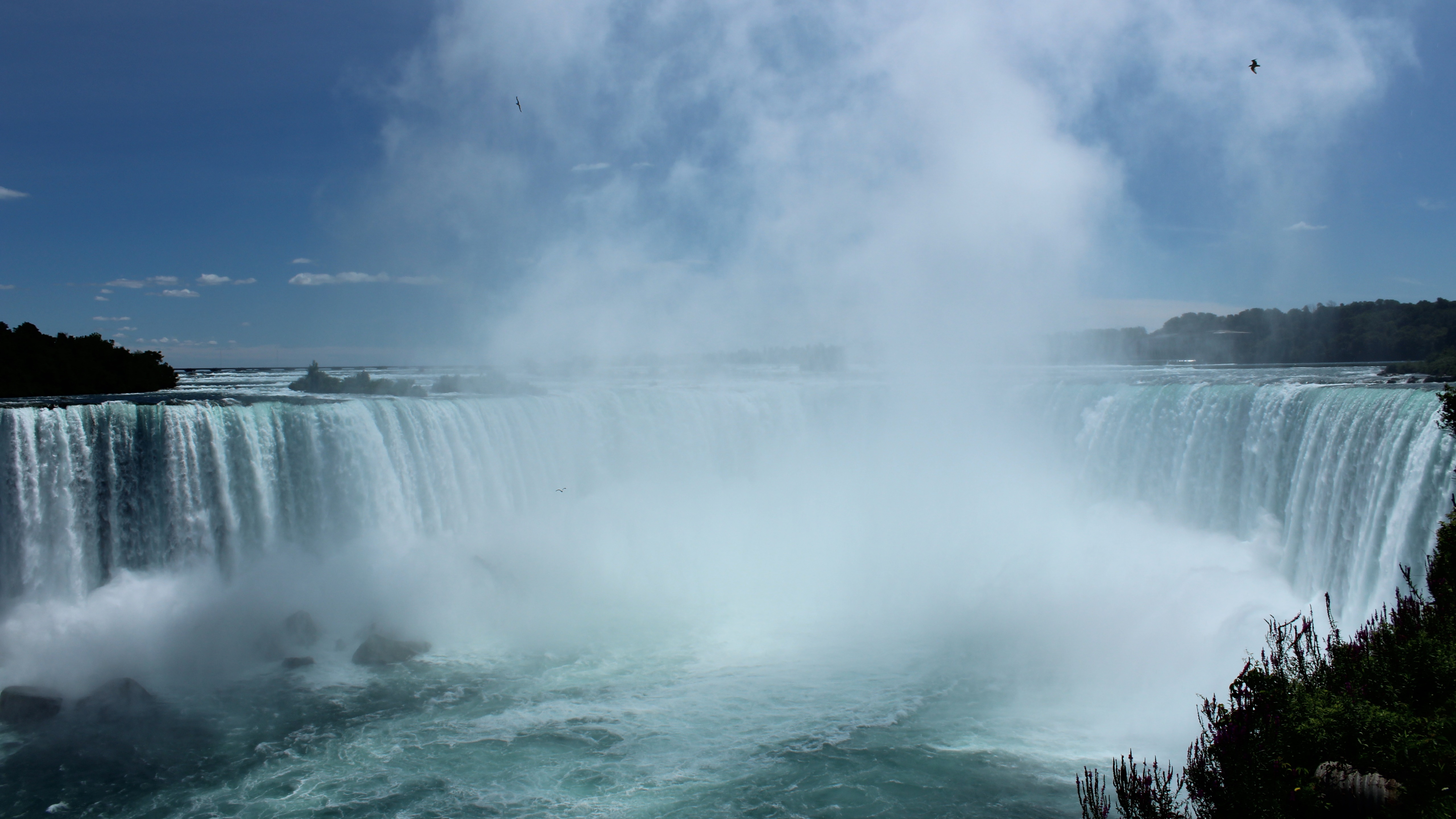 Download mobile wallpaper Waterfalls, Canada, Waterfall, Earth, Niagara Falls for free.
