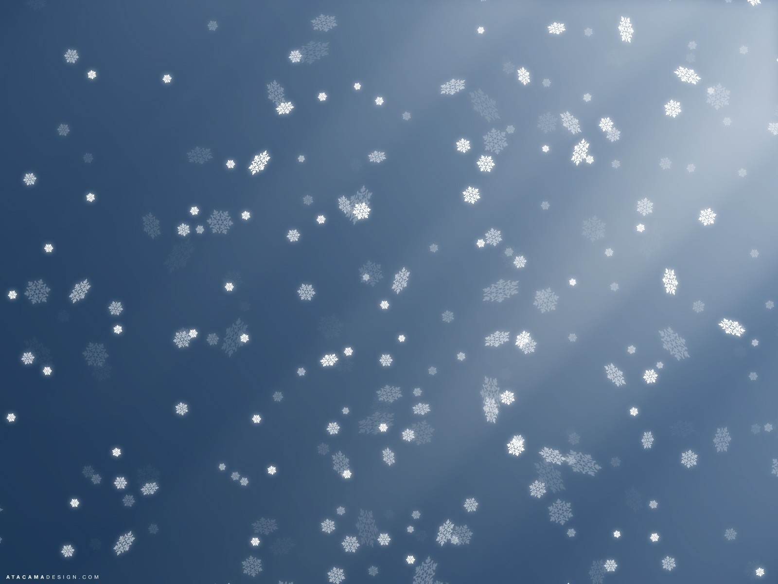 Скачать обои бесплатно Снежинки, Фон, Зима картинка на рабочий стол ПК
