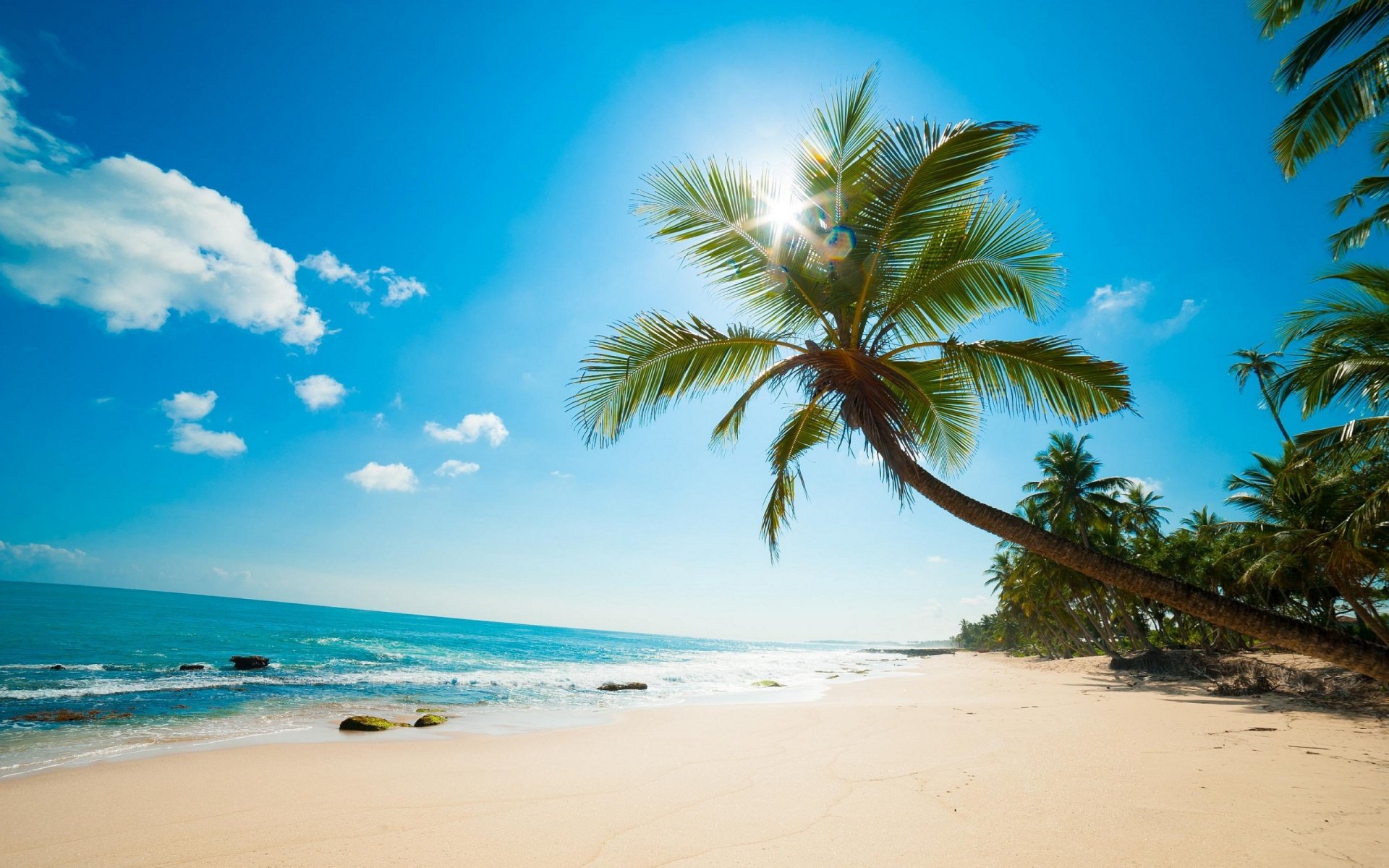 1509654 descargar imagen playa, tierra/naturaleza, caribe, nube, océano, mar, cielo: fondos de pantalla y protectores de pantalla gratis