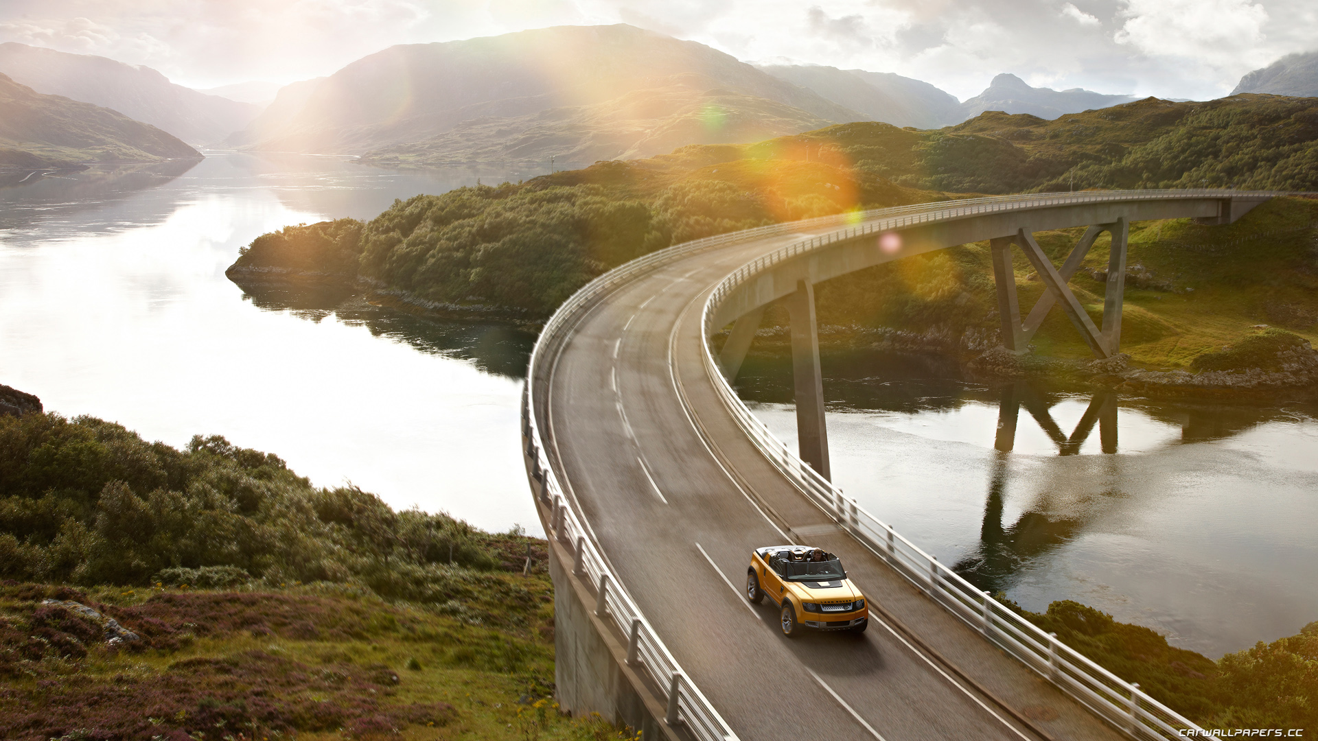 Скачать обои 2011 Land Rover Dc100 Sport Concept на телефон бесплатно