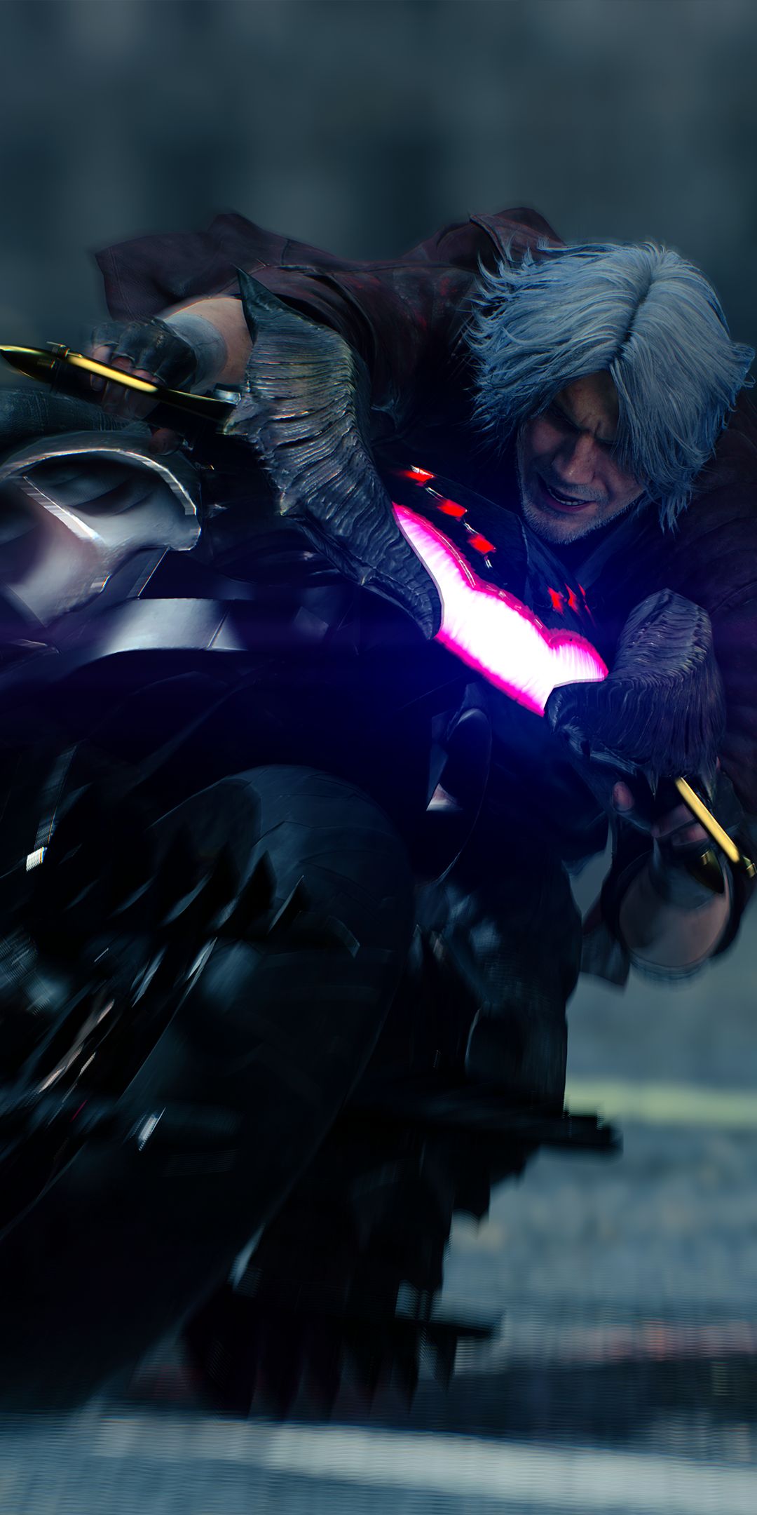 Download mobile wallpaper Devil May Cry, Motorcycle, Video Game, Dante (Devil May Cry), Devil May Cry 5 for free.