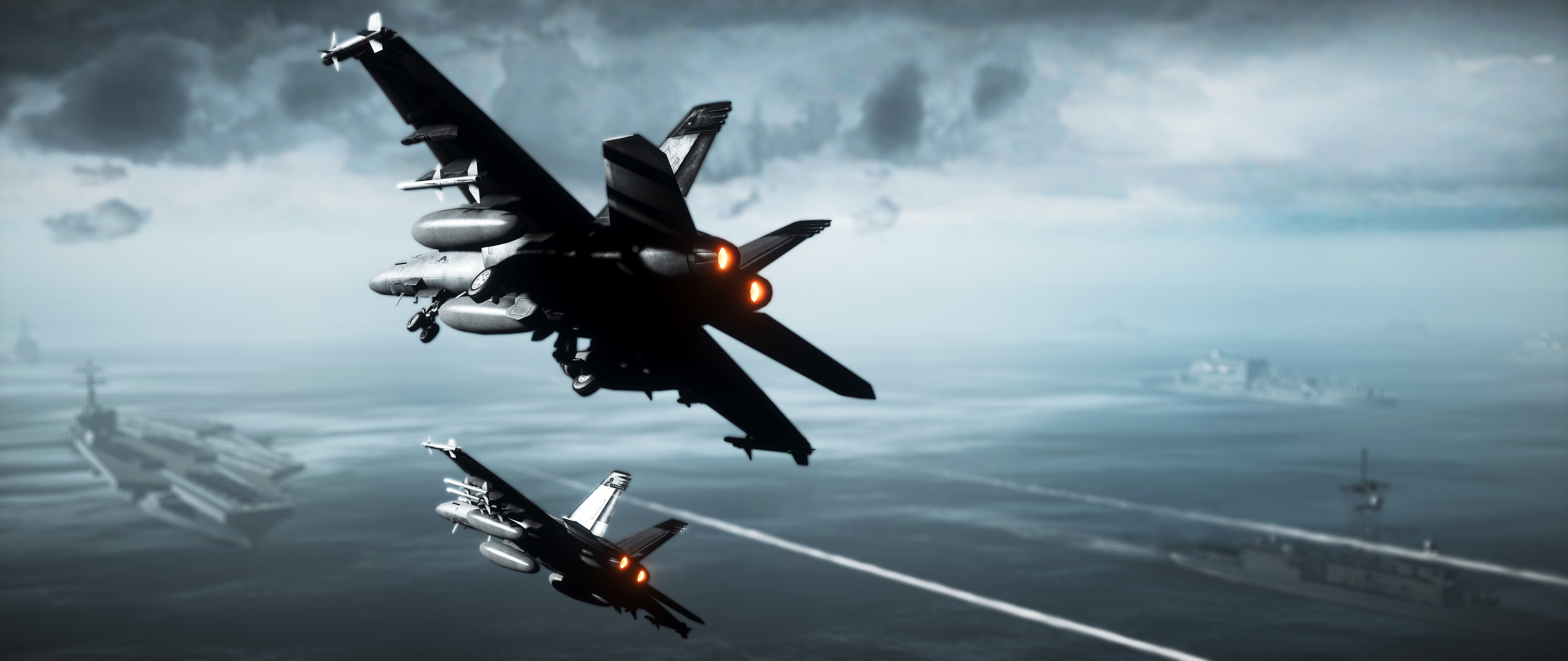 Download mobile wallpaper Battlefield, Aircraft, Jet Fighter, Video Game, Warship, Warplane, Battlefield 3 for free.