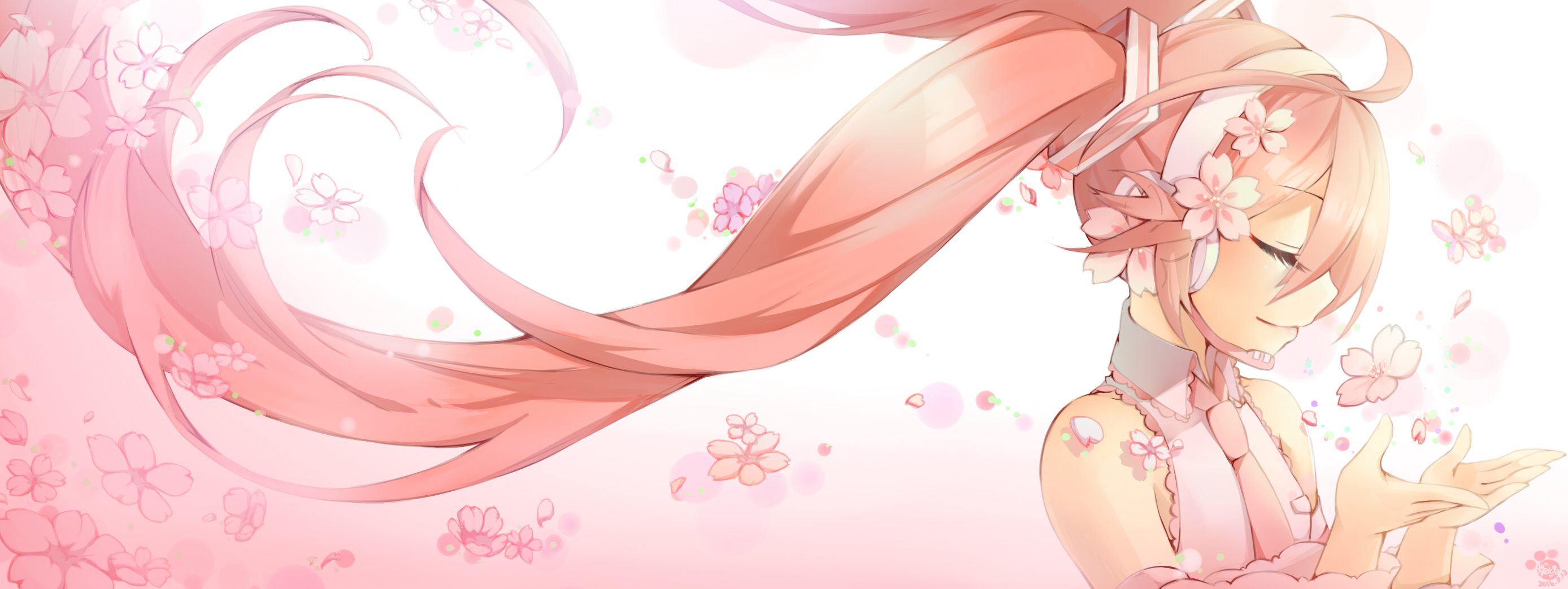 Laden Sie das Vocaloid, Animes, Sakura Miku-Bild kostenlos auf Ihren PC-Desktop herunter