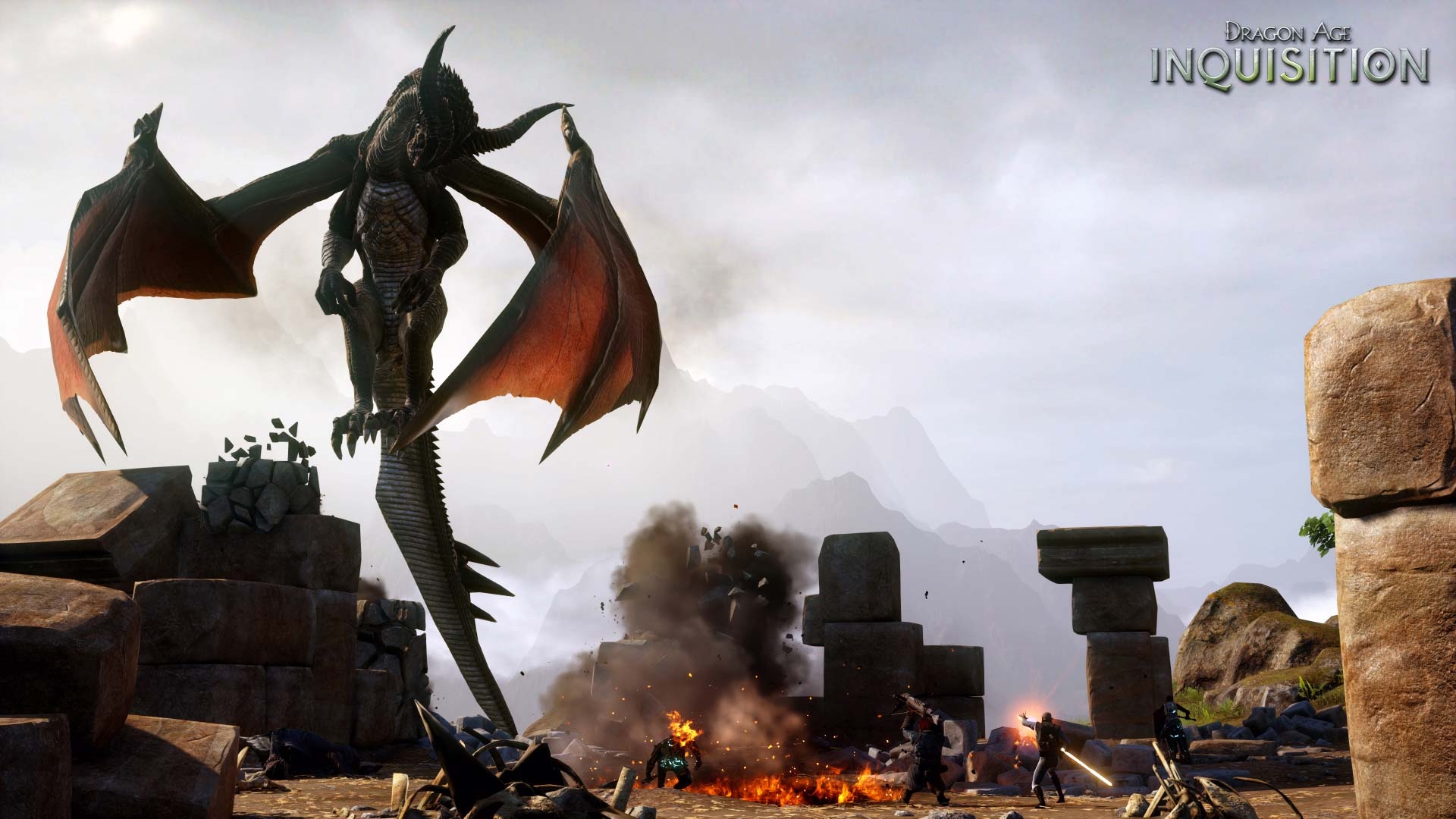 Descarga gratuita de fondo de pantalla para móvil de Dragon Age: Inquisition, Era Del Dragón, Videojuego.