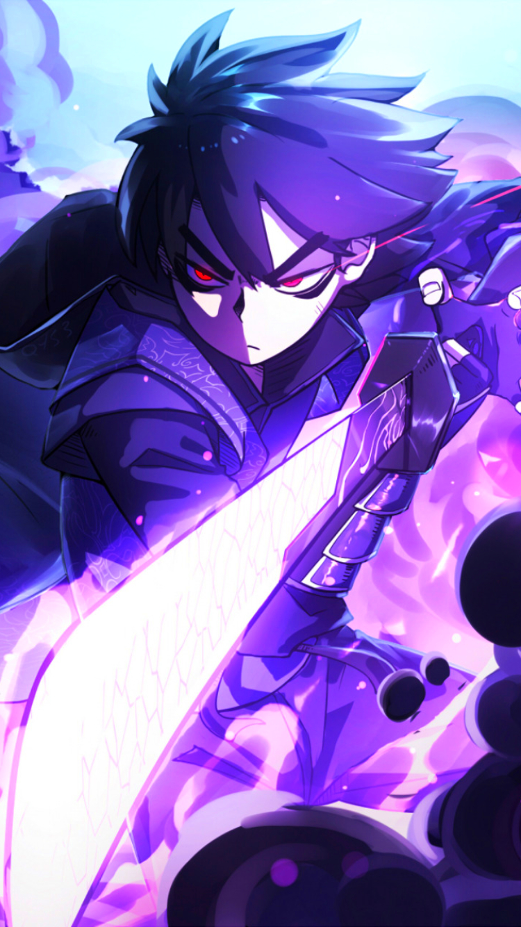 scissor seven, anime, sword, warrior Smartphone Background