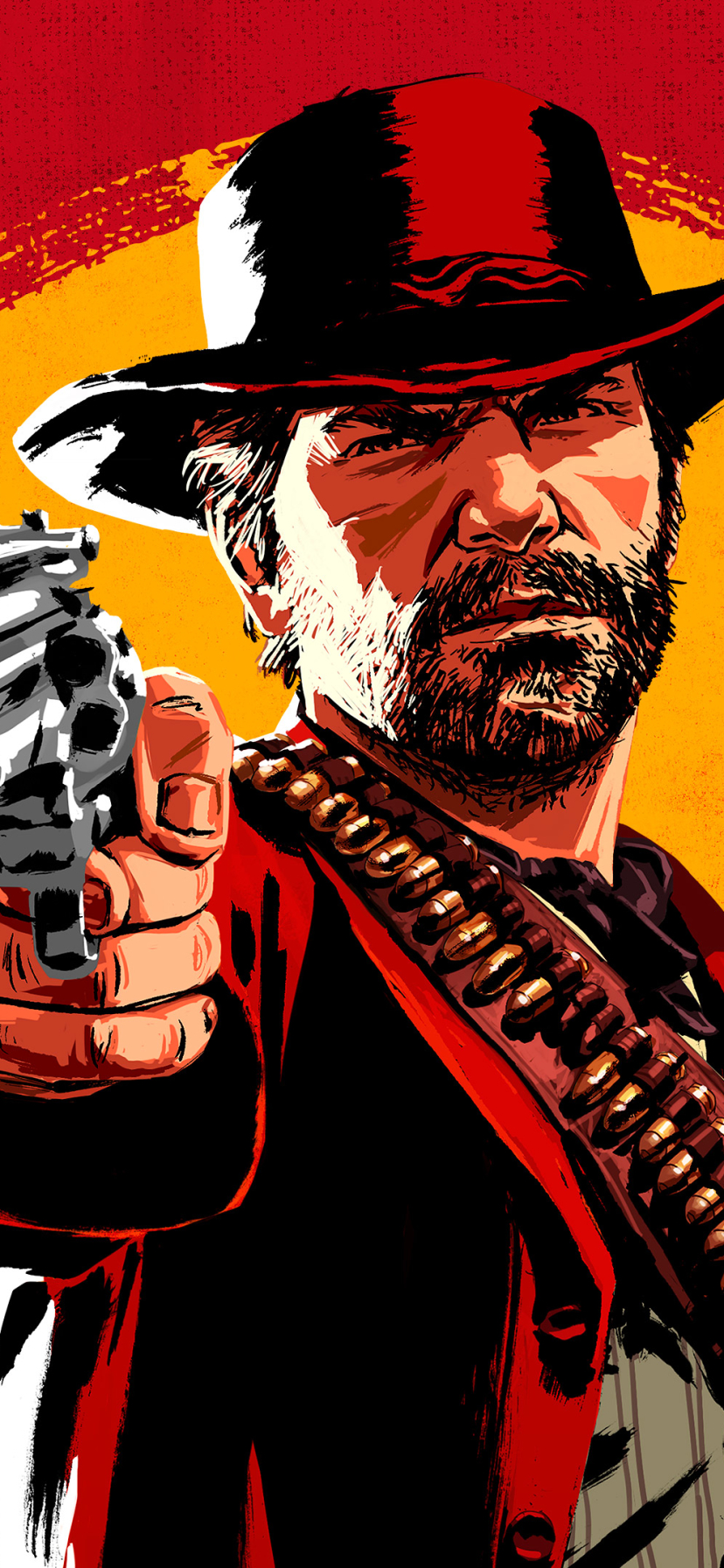 Handy-Wallpaper Computerspiele, Red Dead Redemption 2, Artur Morgan, Roter Tot kostenlos herunterladen.