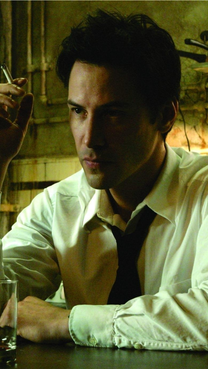 Download mobile wallpaper Keanu Reeves, Constantine, Movie, John Constantine for free.