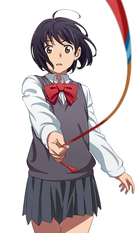 Descarga gratuita de fondo de pantalla para móvil de Animado, Kimi No Na Wa, Mitsuha Miyamizu, Taki Tachibana.