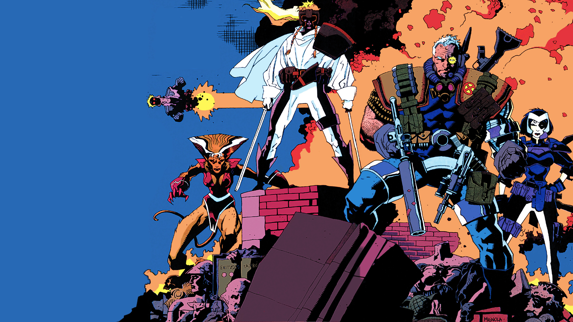 Handy-Wallpaper X Men, Comics kostenlos herunterladen.