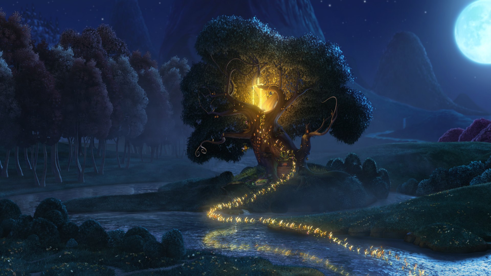 tinker bell and the lost treasure, movie, tree