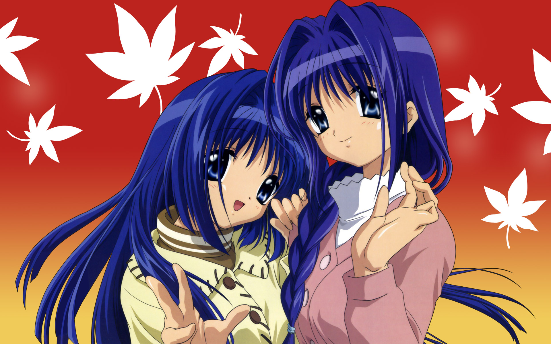 962176 Hintergrundbild herunterladen animes, kanon, akiko minase, nayuki minase - Bildschirmschoner und Bilder kostenlos