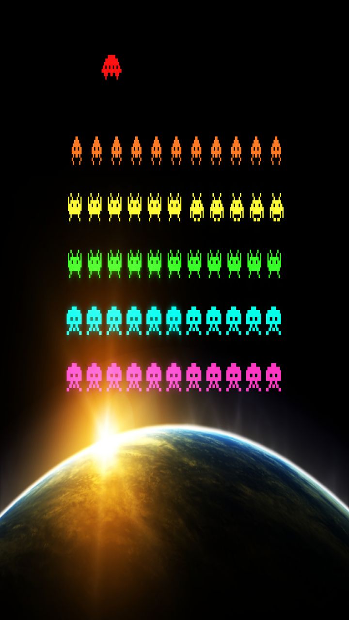 video game, space invaders