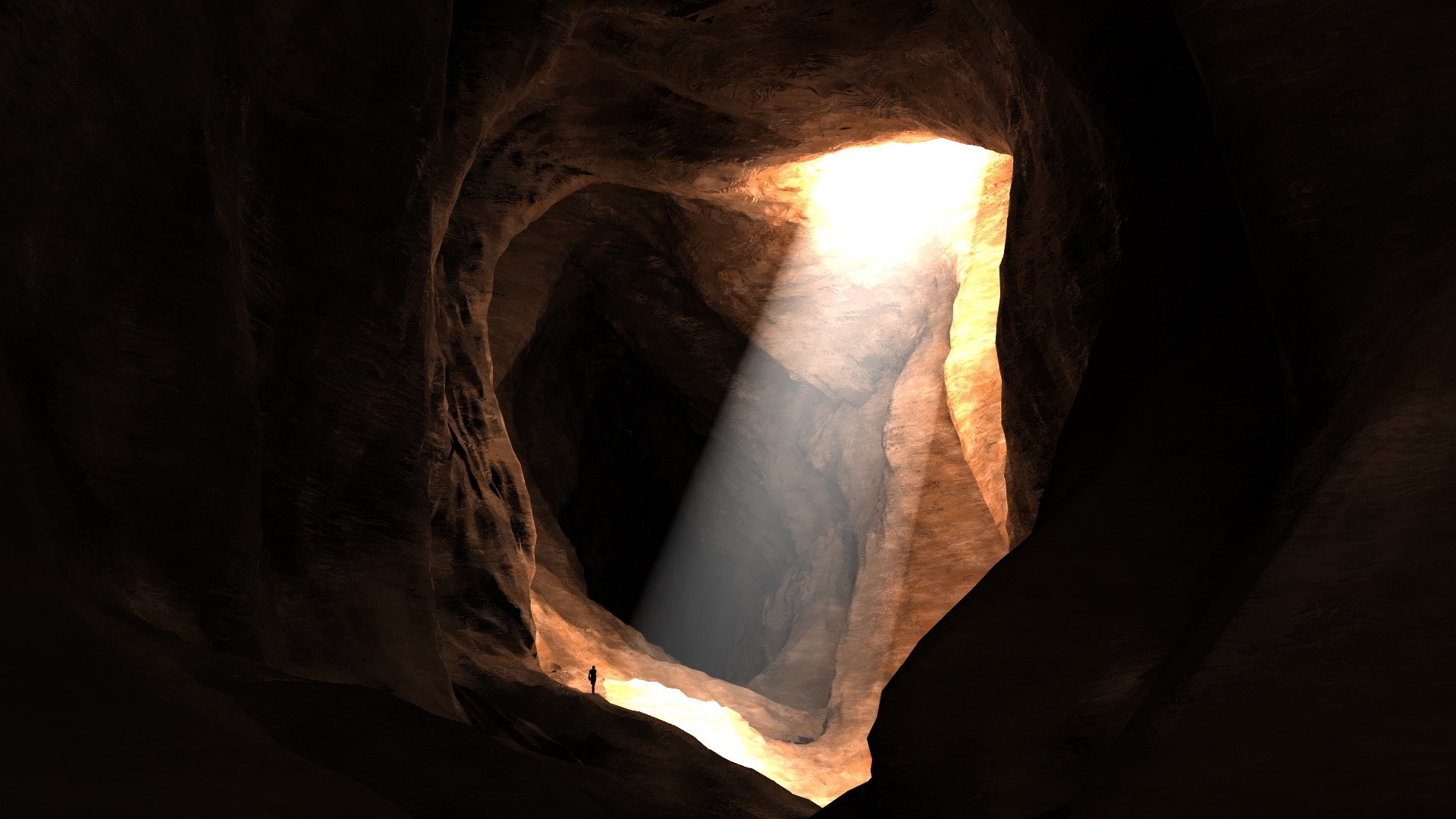 cave, earth, landscape, caves