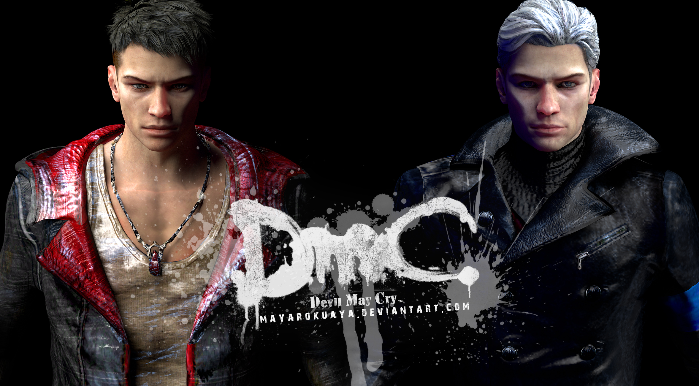 Download mobile wallpaper Devil May Cry, Video Game, Dante (Devil May Cry), Dmc: Devil May Cry, Vergil (Devil May Cry) for free.