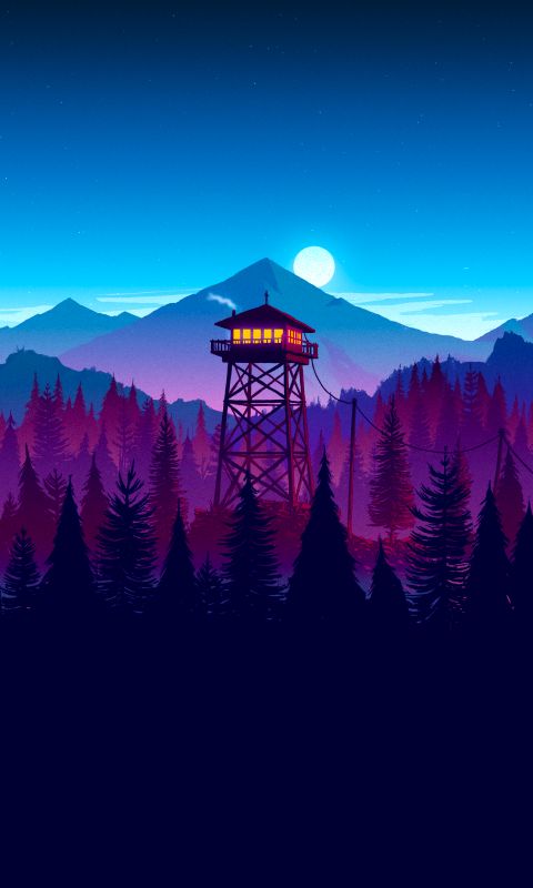 Téléchargez des papiers peints mobile Jeux Vidéo, Firewatch gratuitement.