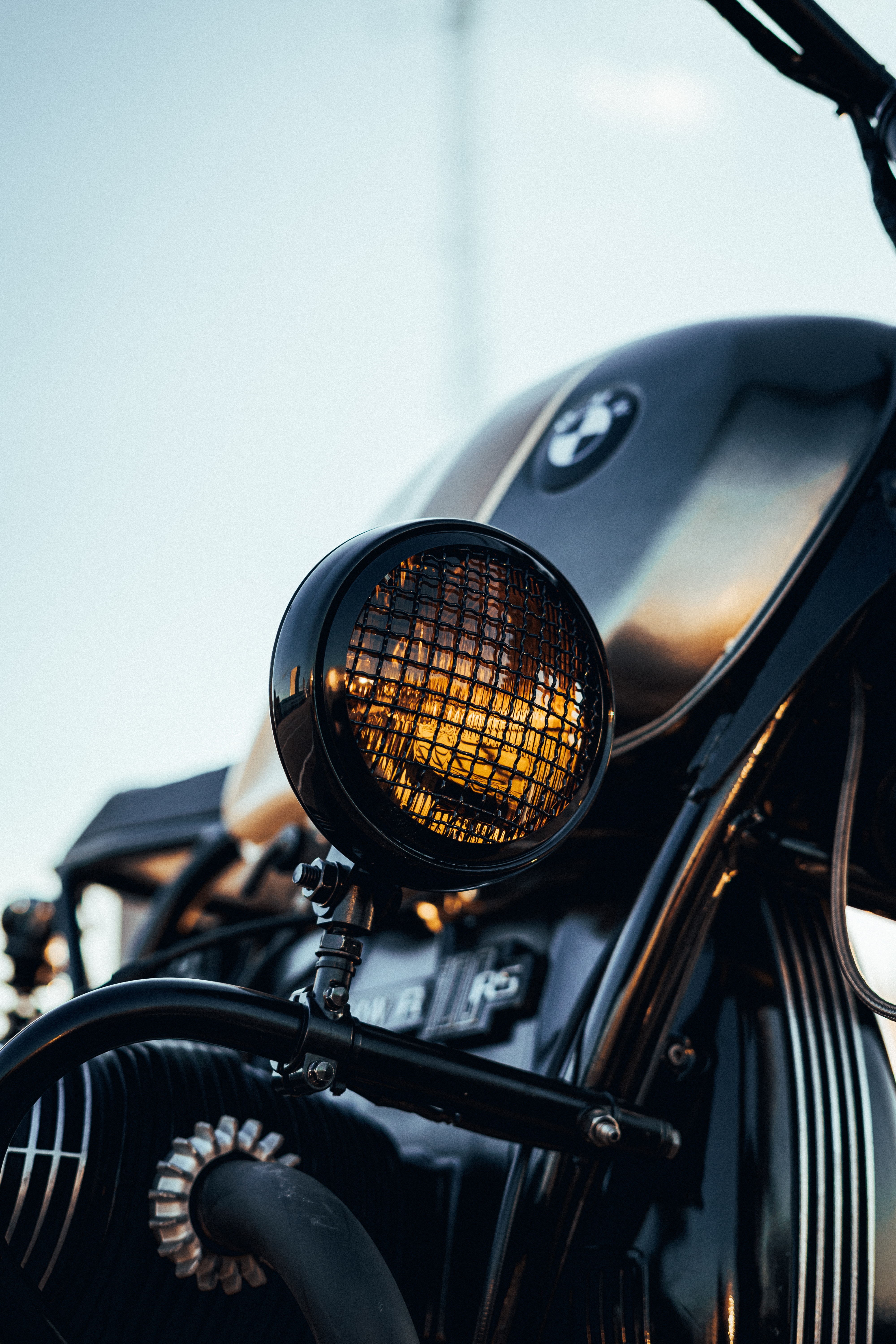 motorcycles, close up, motorcycle, bike, headlight, optics