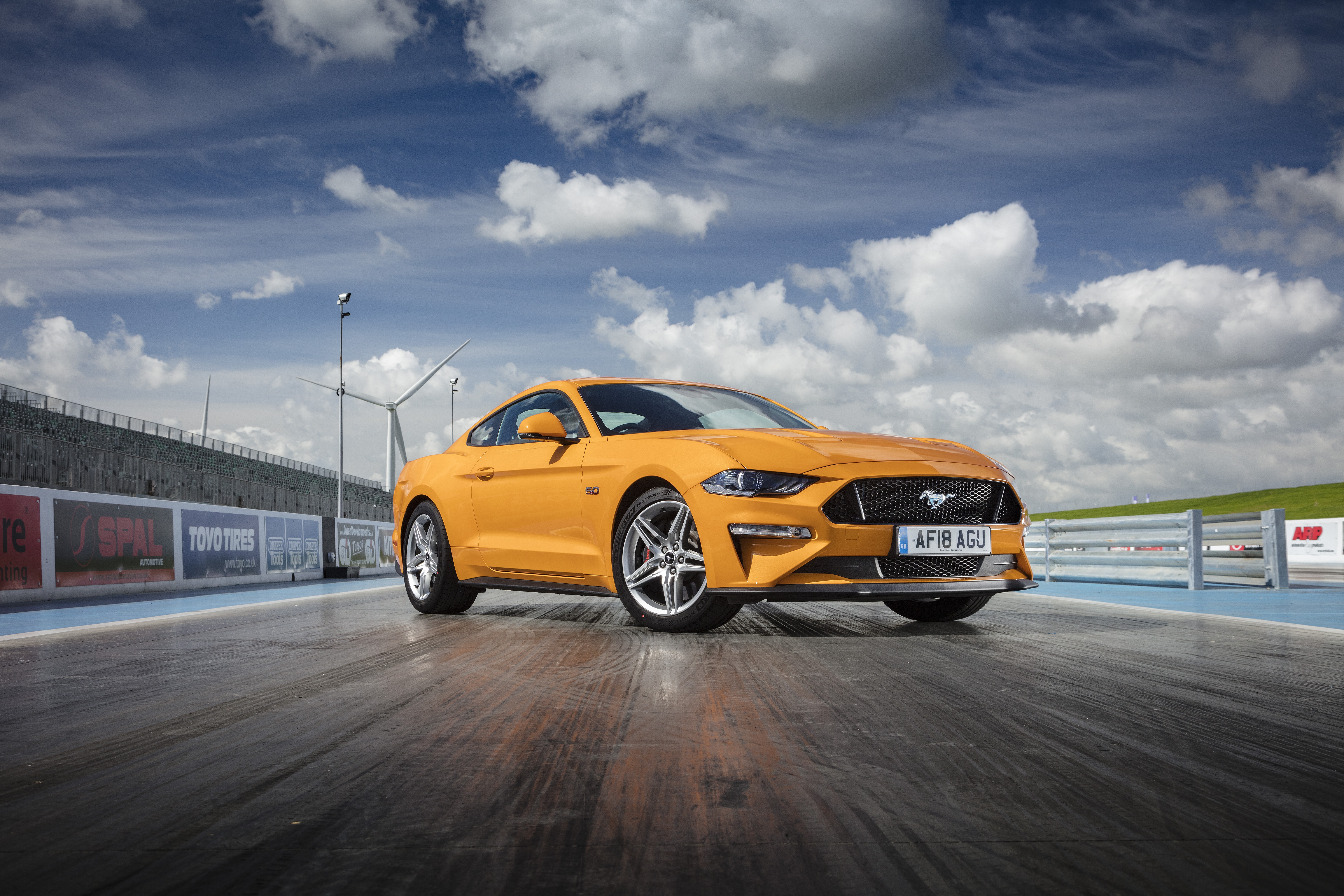 Free download wallpaper Ford, Car, Ford Mustang, Muscle Car, Vehicles, Orange Car on your PC desktop