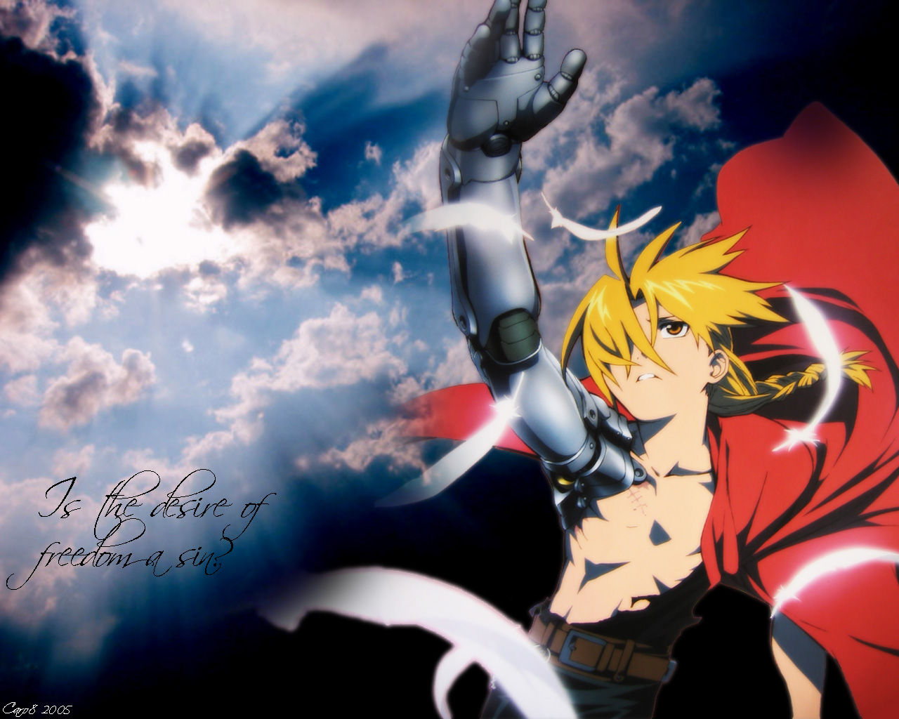 Laden Sie das Fullmetal Alchemist, Animes, Edward Elric-Bild kostenlos auf Ihren PC-Desktop herunter