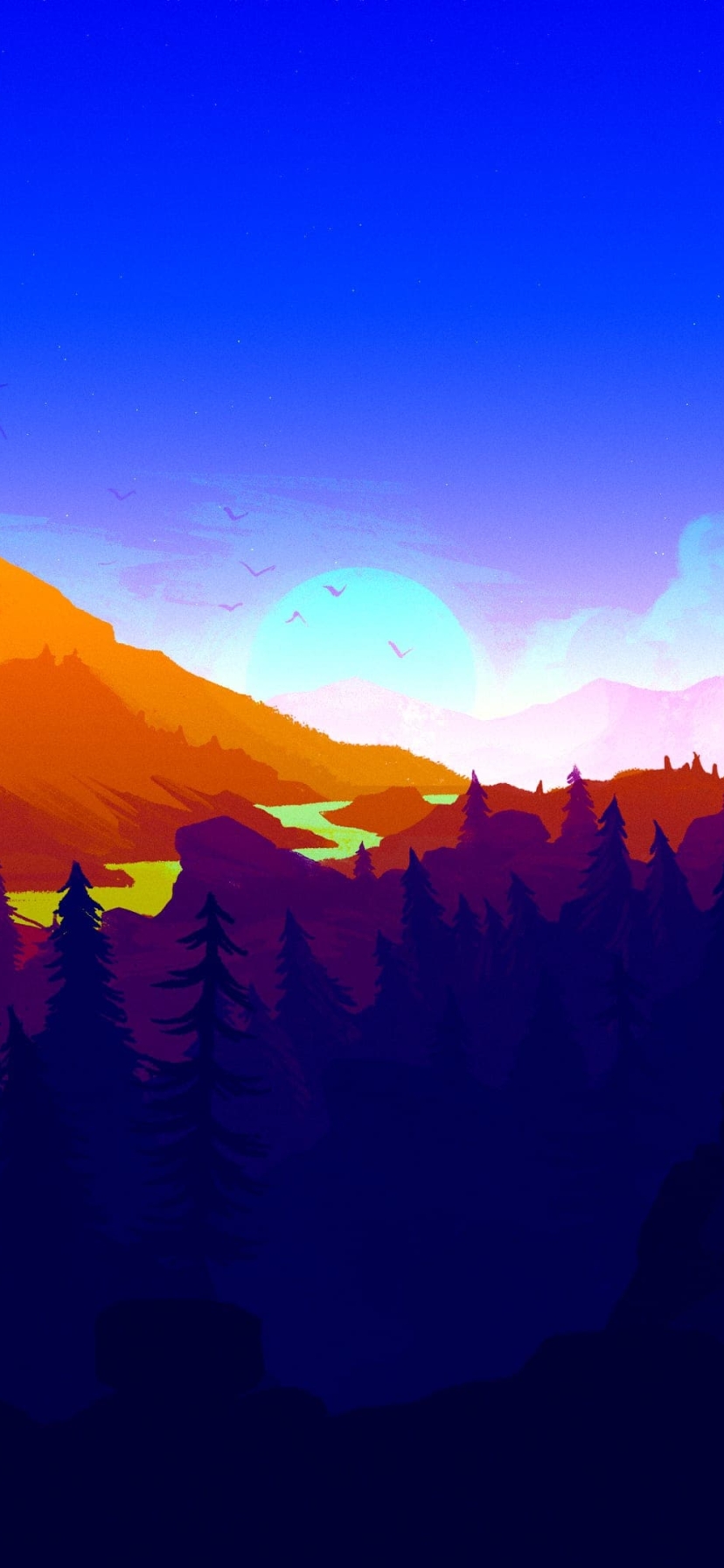 Handy-Wallpaper Computerspiele, Firewatch kostenlos herunterladen.