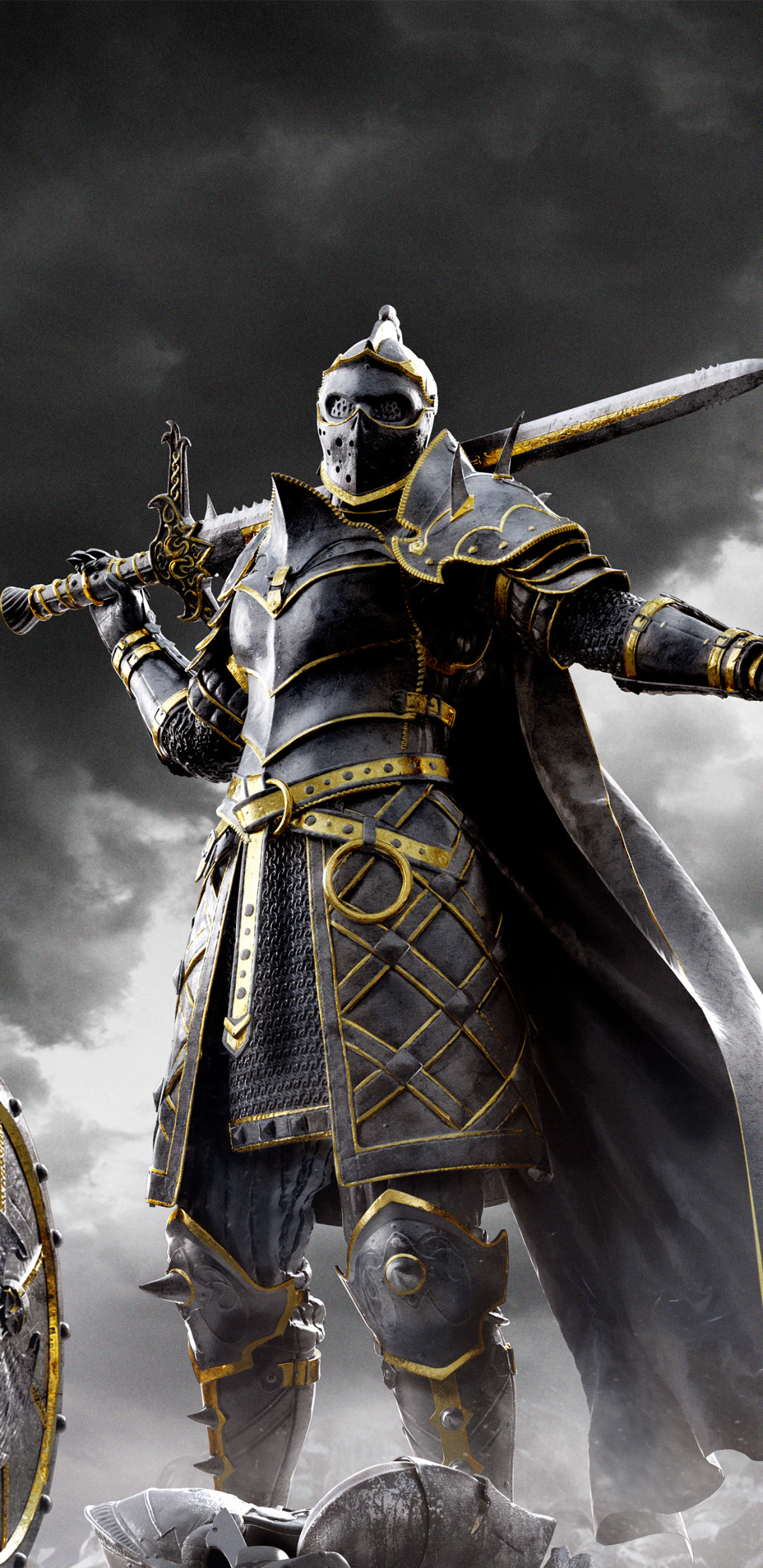 Download mobile wallpaper Warrior, Knight, Armor, Video Game, For Honor (Video Game), For Honor for free.