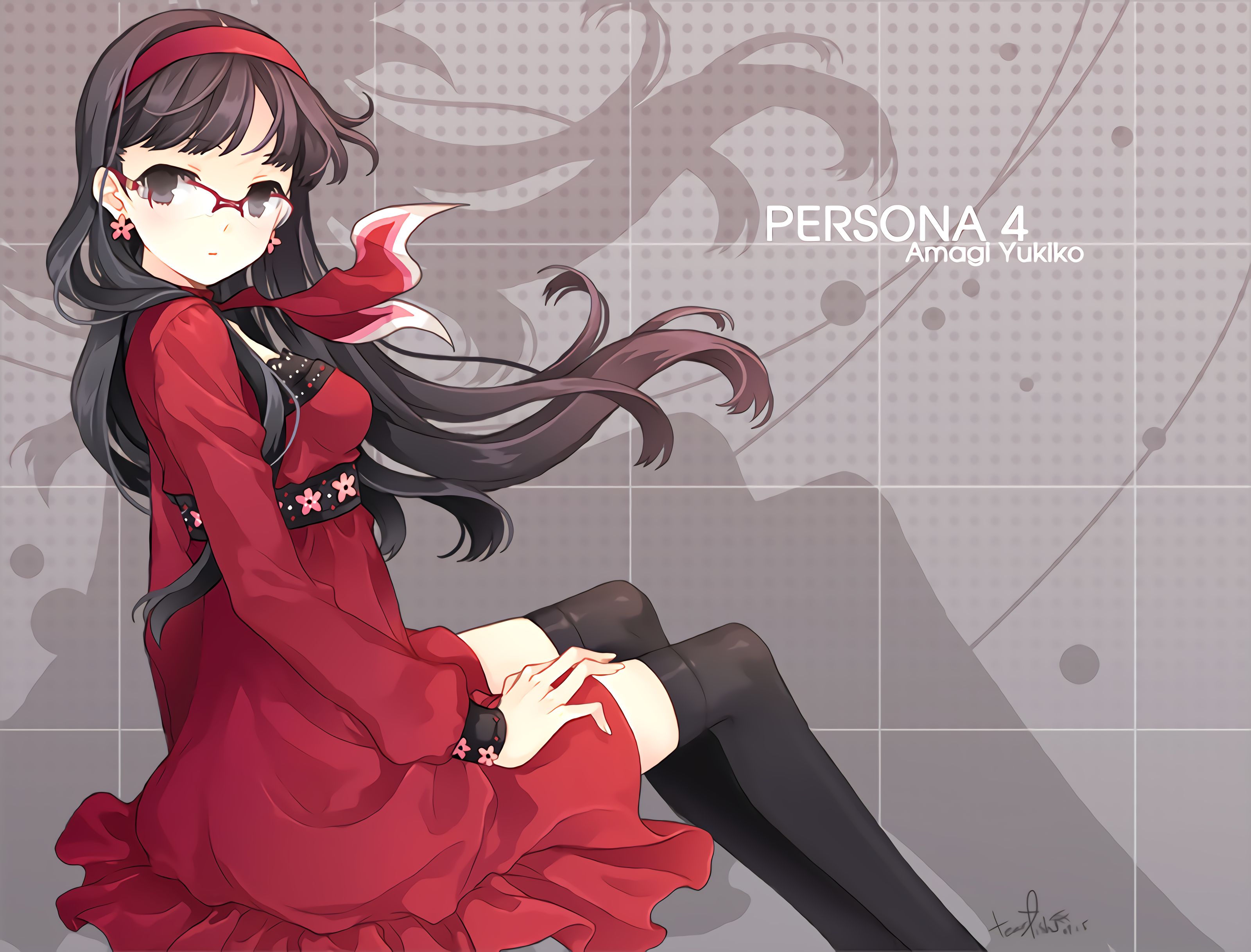 Download mobile wallpaper Video Game, Persona, Persona 4, Yukiko Amagi for free.