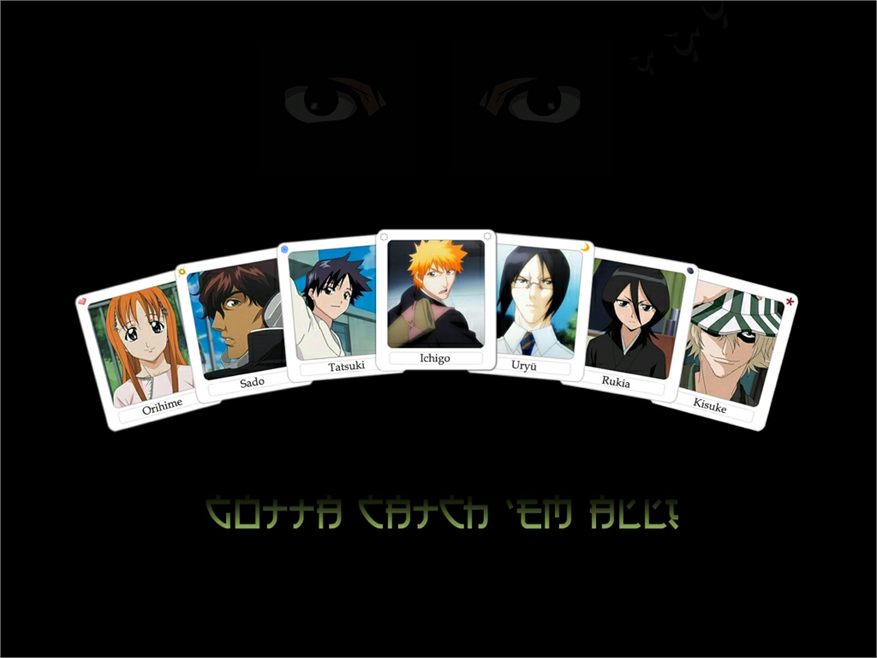 Handy-Wallpaper Bleach, Rukia Kuchiki, Animes, Ichigo Kurosaki, Orihime Inoue, Uryu Ishida, Yasutora Sado, Kisuke Urahara, Tatsuki Arisawa kostenlos herunterladen.