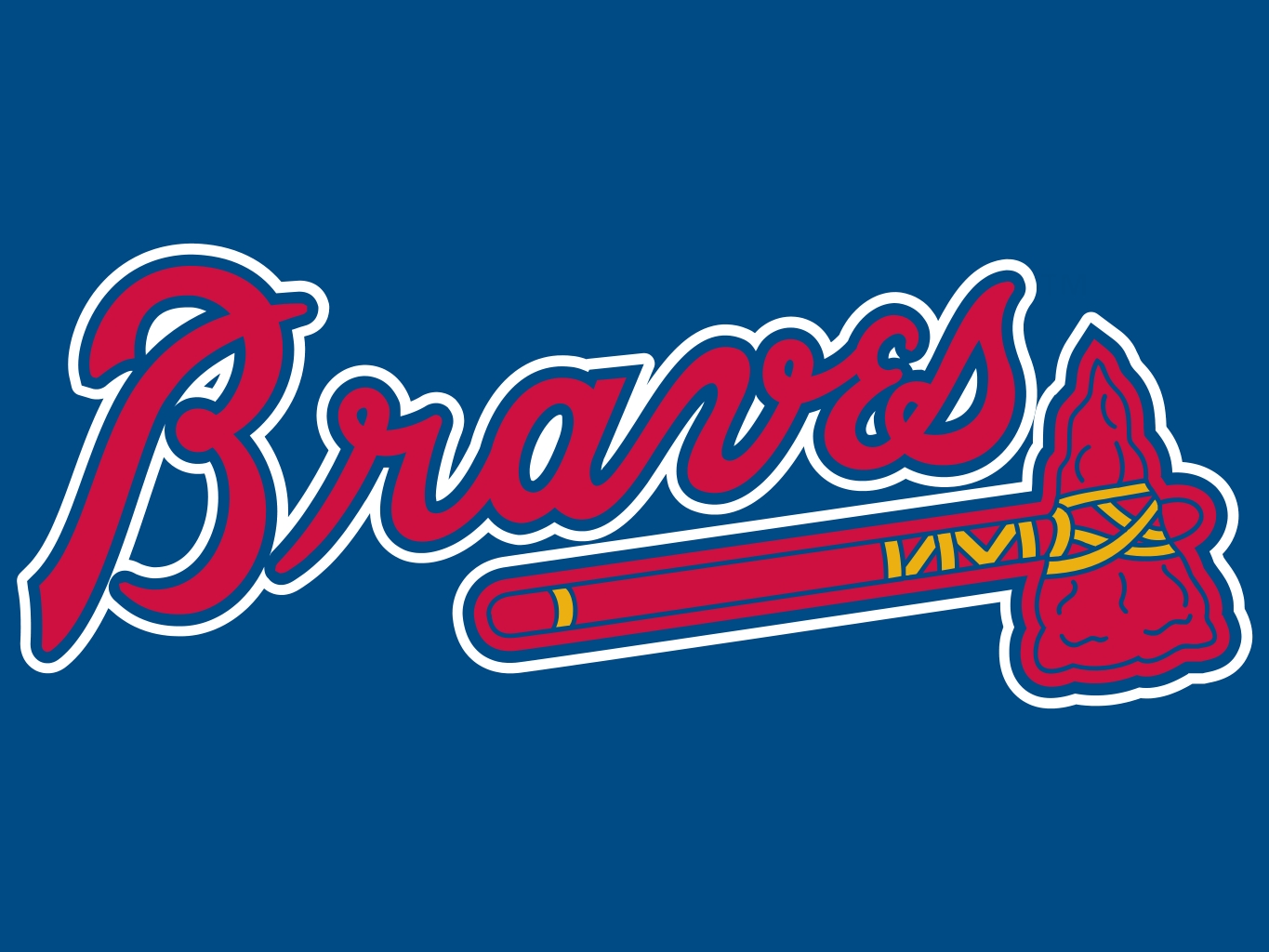 Handy-Wallpaper Atlanta Braves, Baseball, Sport kostenlos herunterladen.