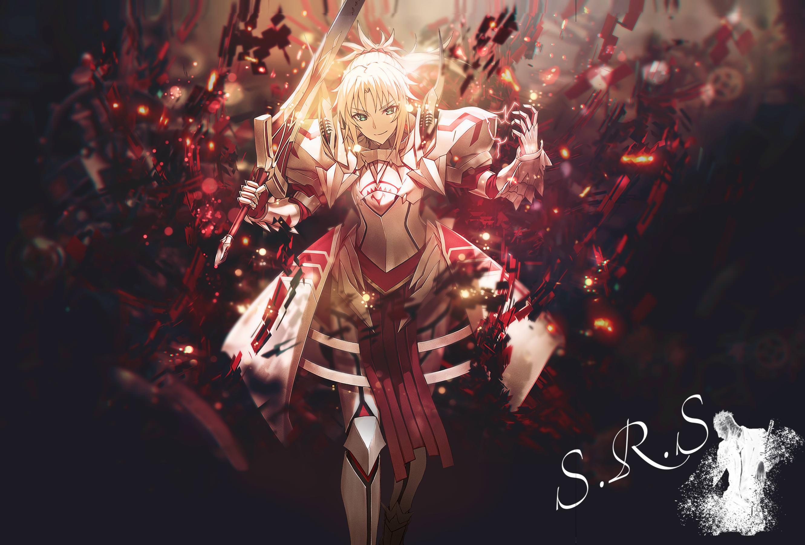 mordred (fate/apocrypha), anime, fate/extra ccc