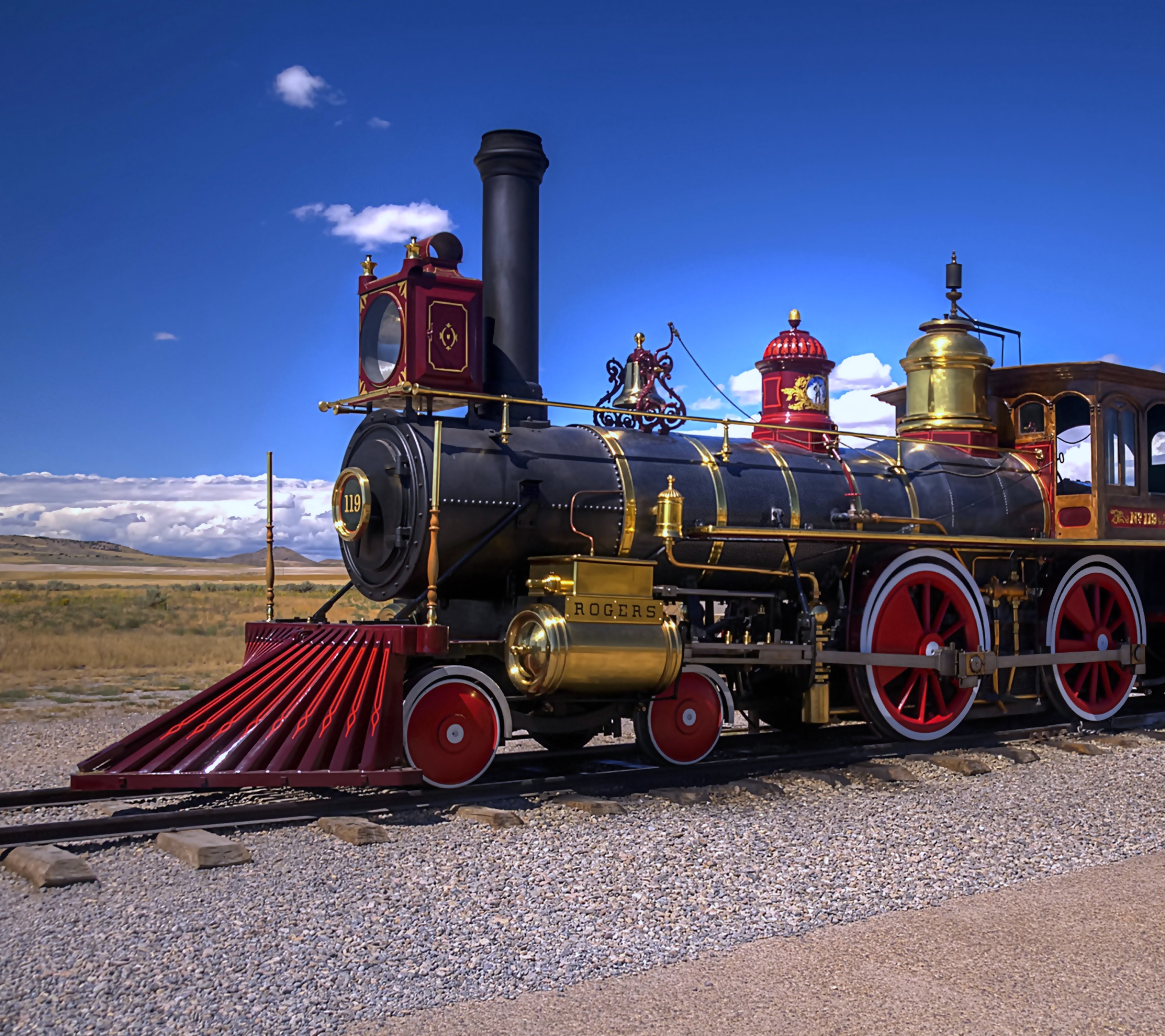 Download mobile wallpaper Train, Locomotive, Railroad, Vehicles for free.
