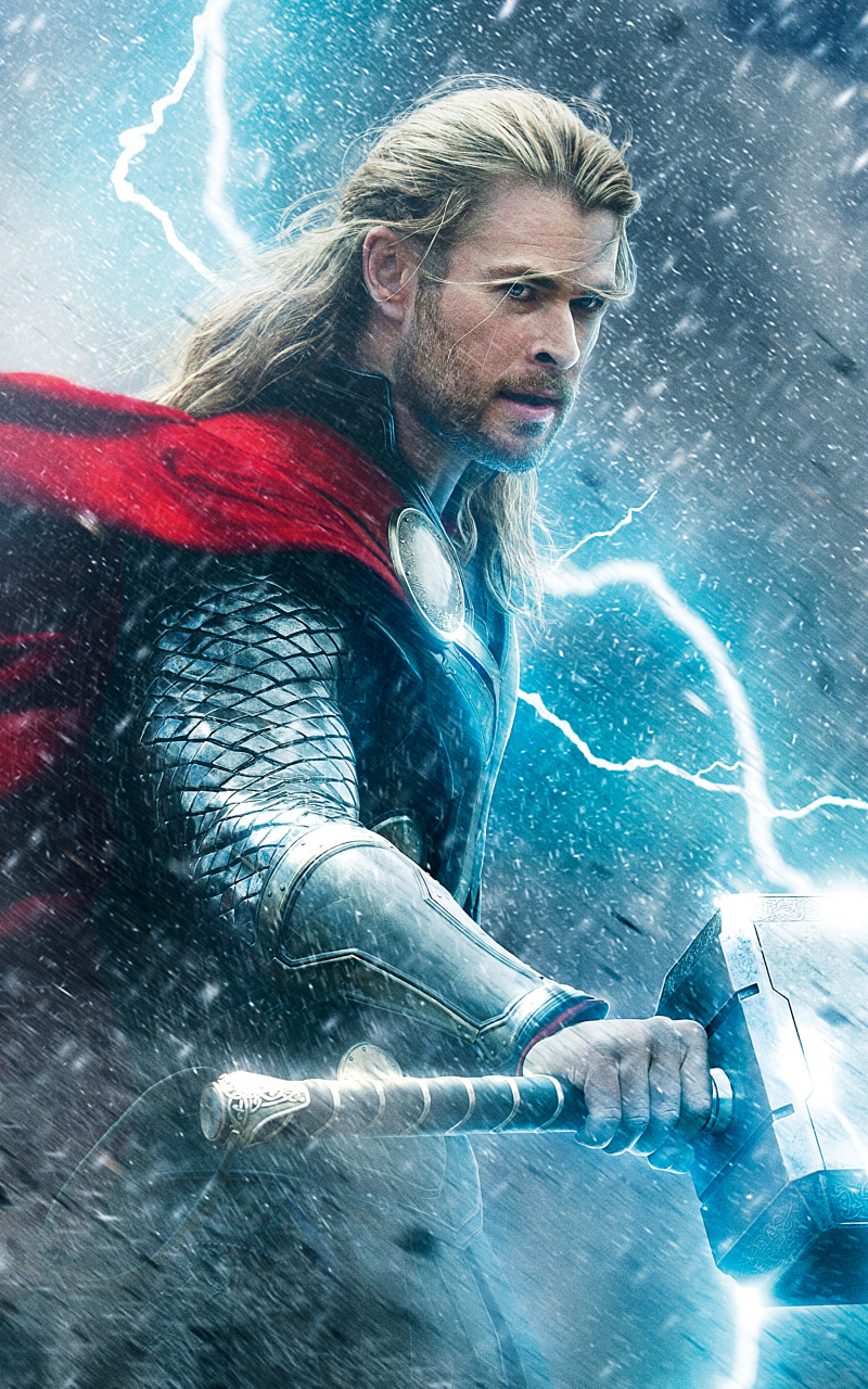 Handy-Wallpaper Filme, Superheld, Thor, Chris Hemsworth, Thor The Dark Kingdom kostenlos herunterladen.