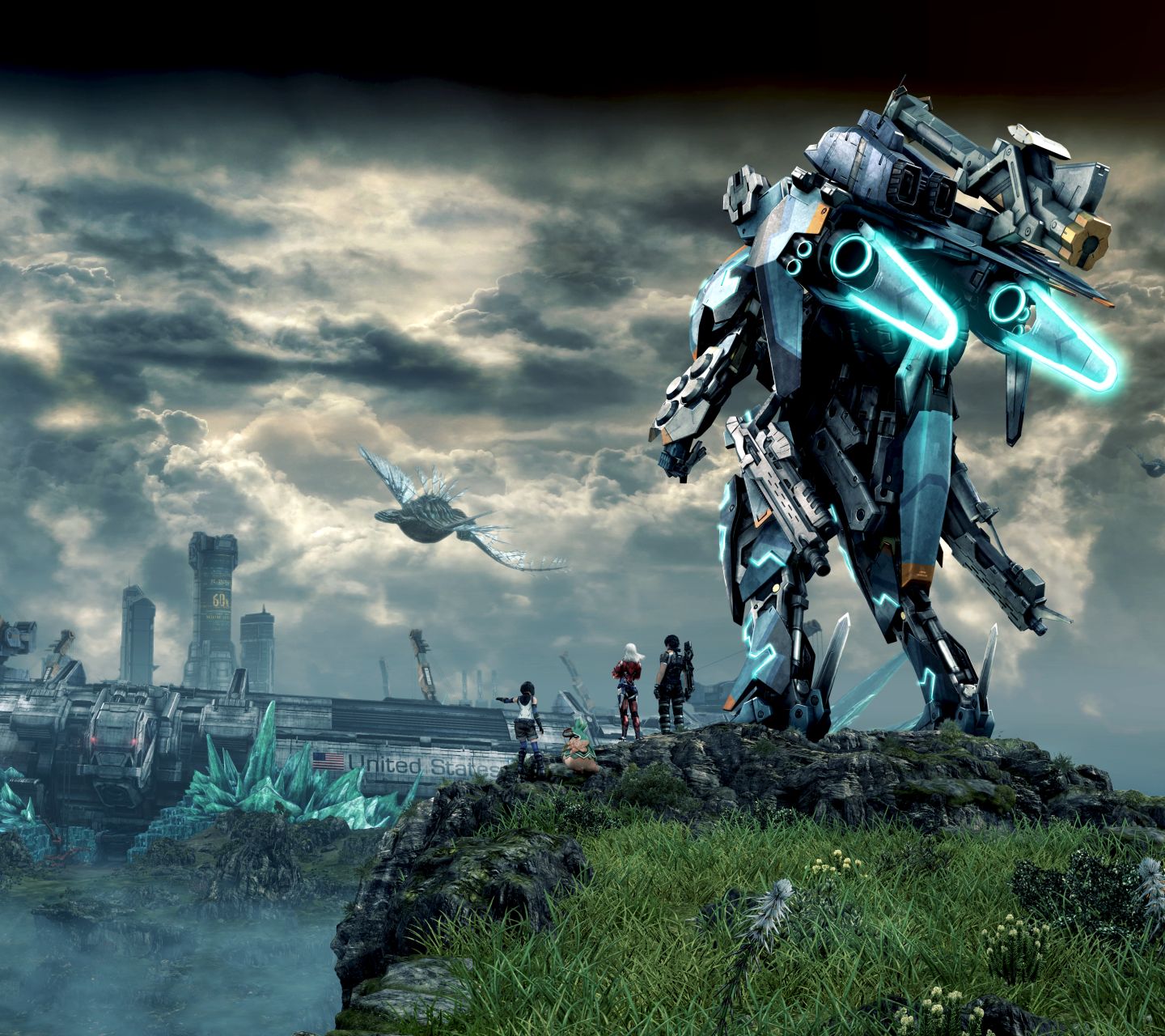 1238536 скачать обои видеоигры, xenoblade chronicles x - заставки и картинки бесплатно