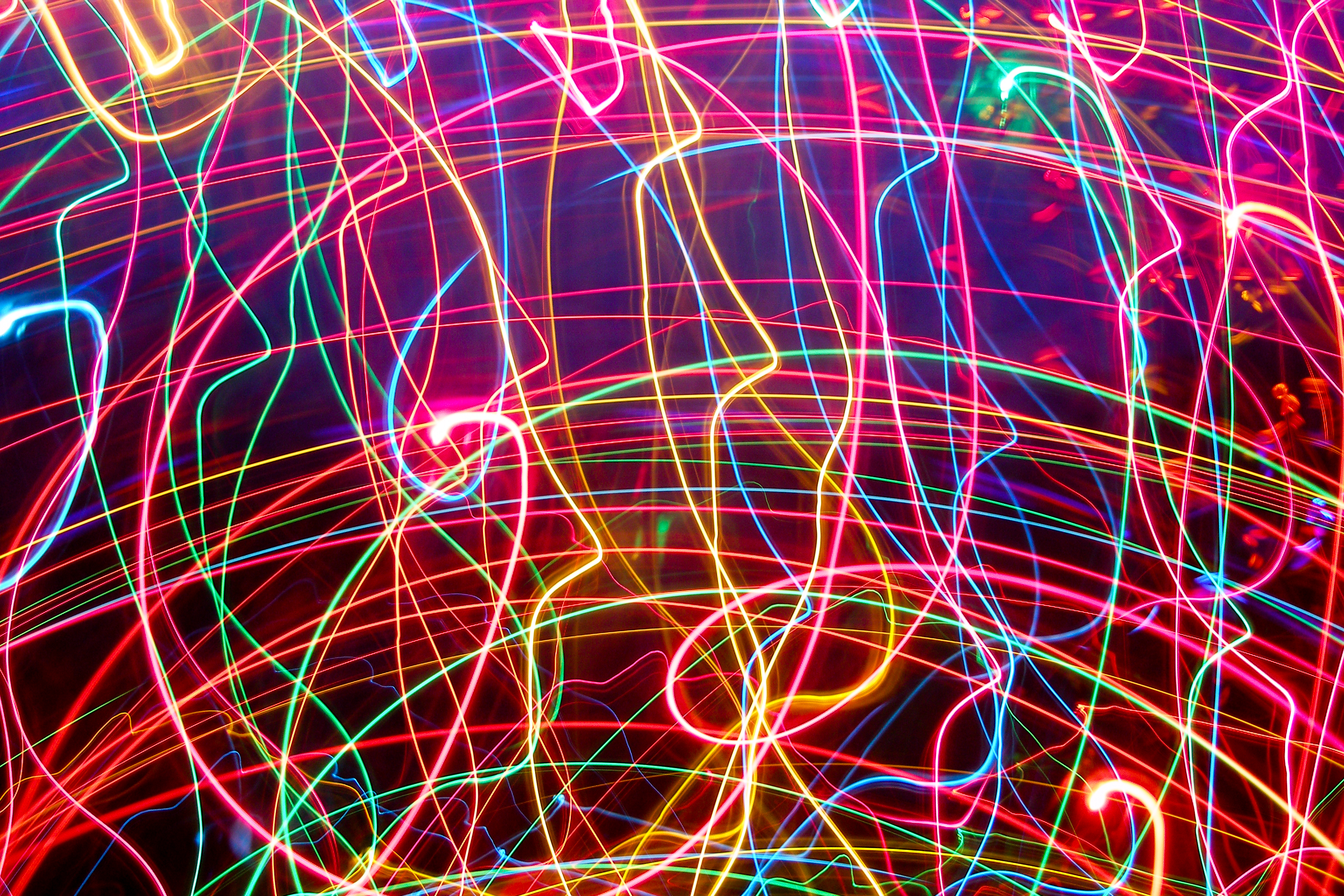 Download mobile wallpaper Plexus, Lines, Abstract, Light, Bright, Shine, Neon for free.