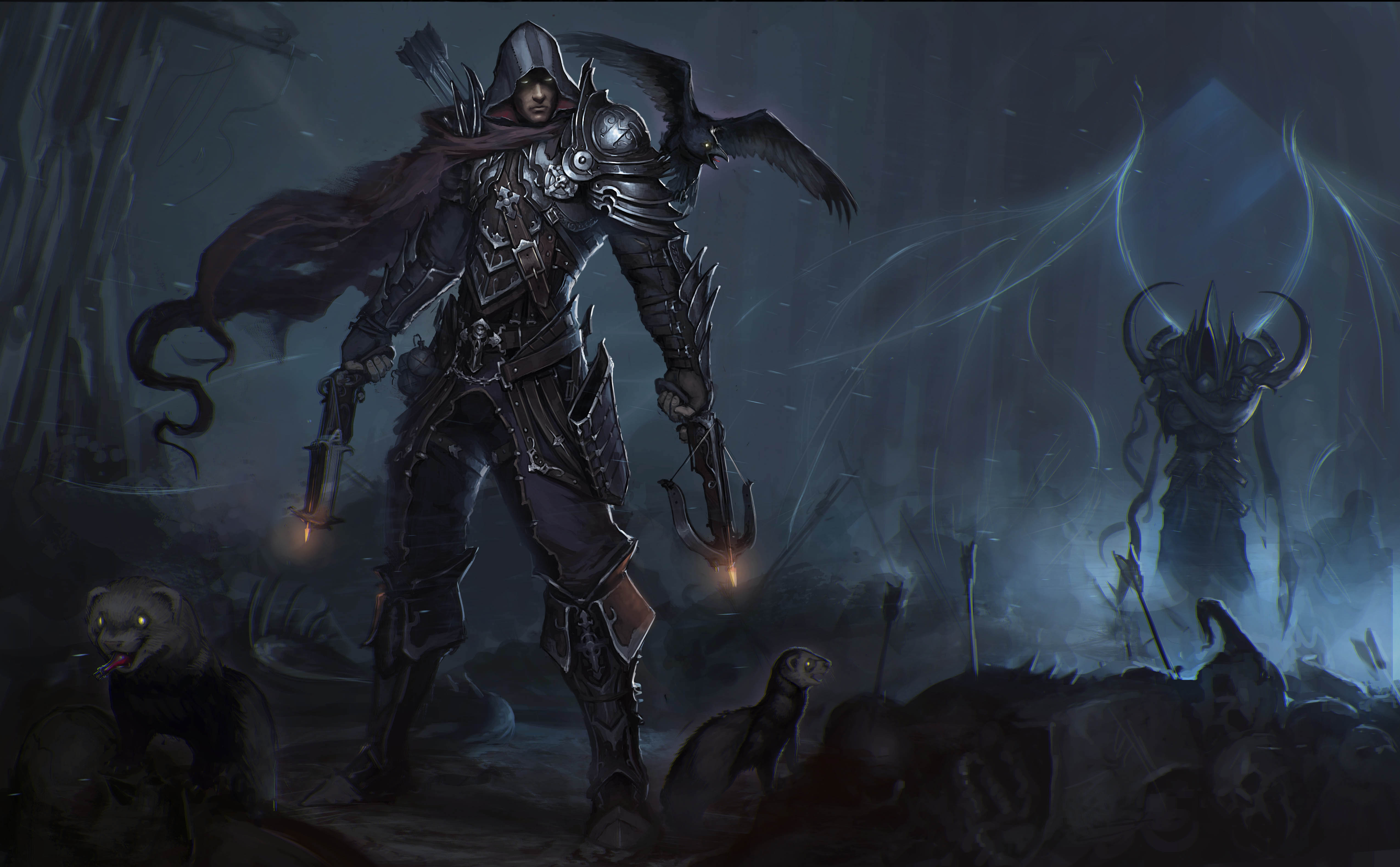 Baixar papel de parede para celular de Caçador De Demônios (Diablo Iii), Diablo Iii: Reaper Of Souls, Maltael (Diablo Iii), Diablo, Videogame gratuito.