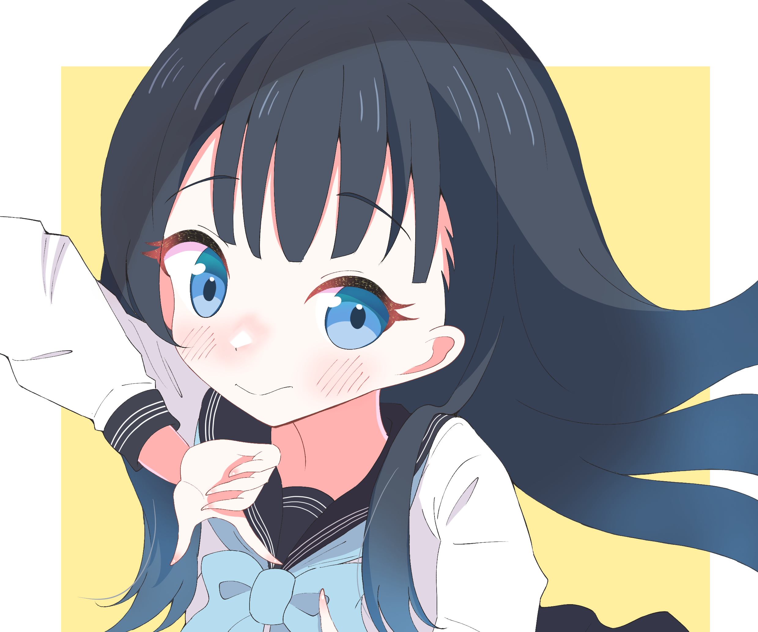 Free download wallpaper Anime, Komichi Akebi, Akebi's Sailor Uniform on your PC desktop