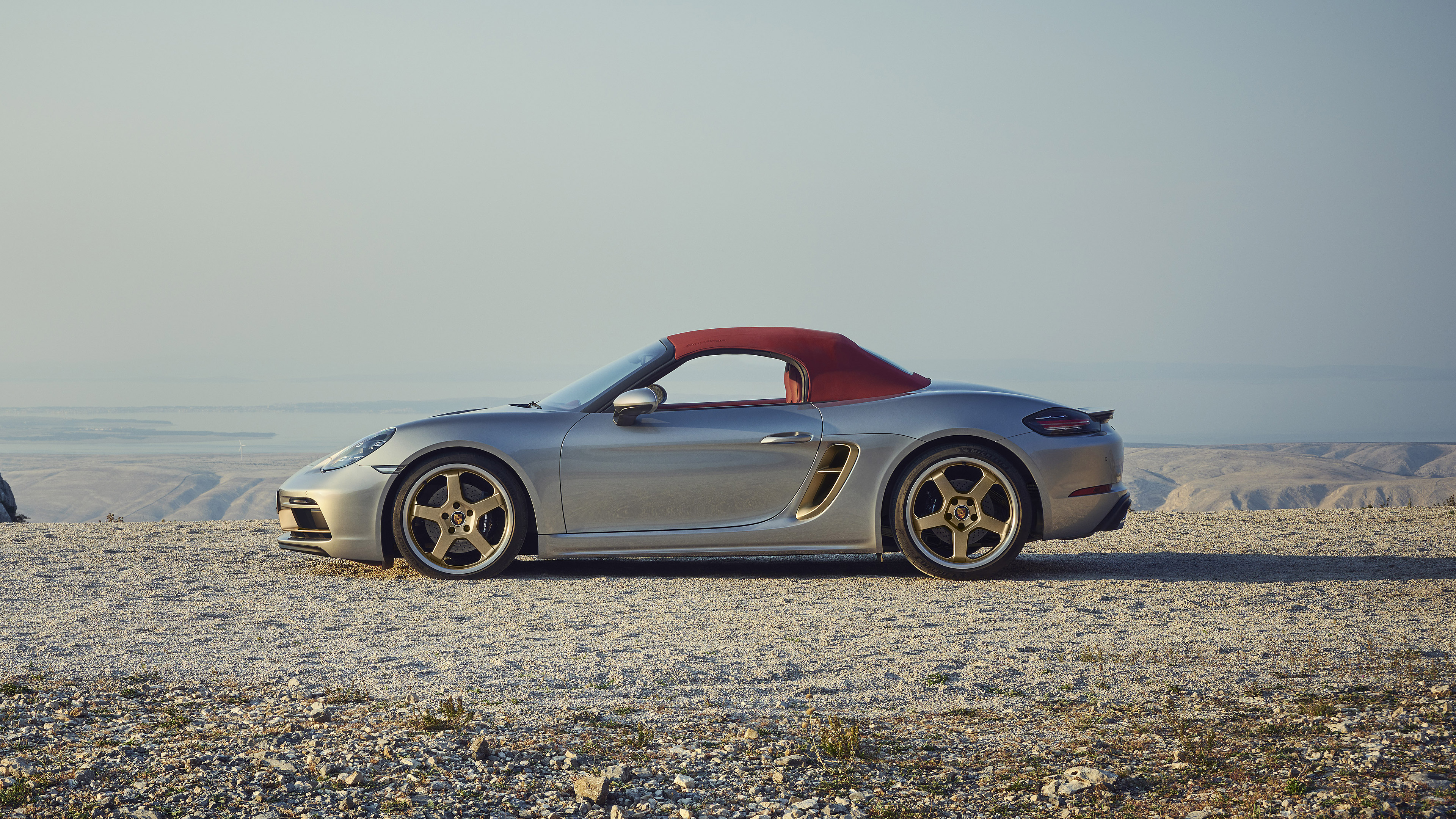 Download mobile wallpaper Porsche, Car, Porsche Boxster, Vehicles, Silver Car for free.
