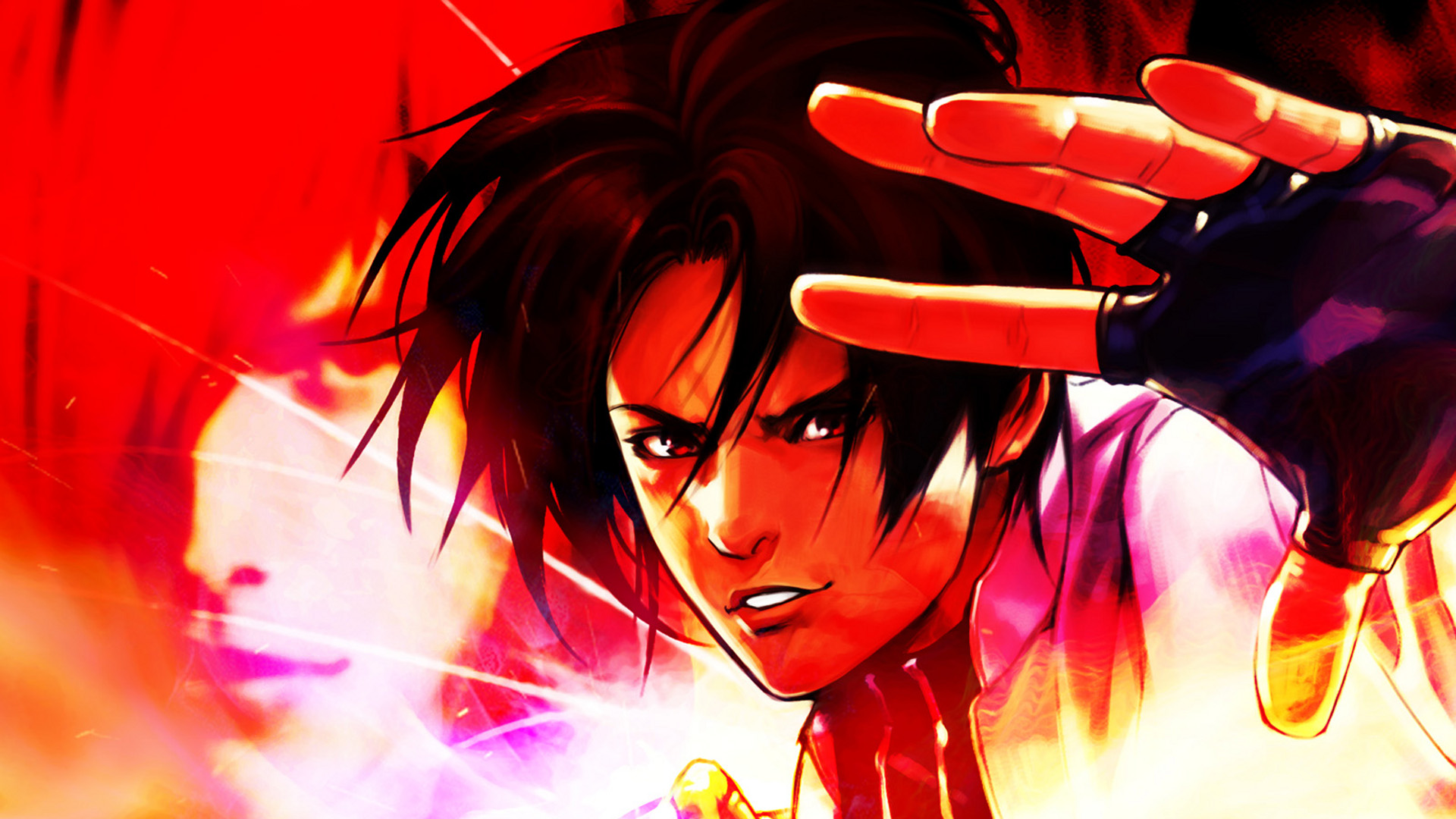 744350 descargar imagen the king of fighters ex2: howling blood, kyo kusanagi, videojuego, iori yagami: fondos de pantalla y protectores de pantalla gratis