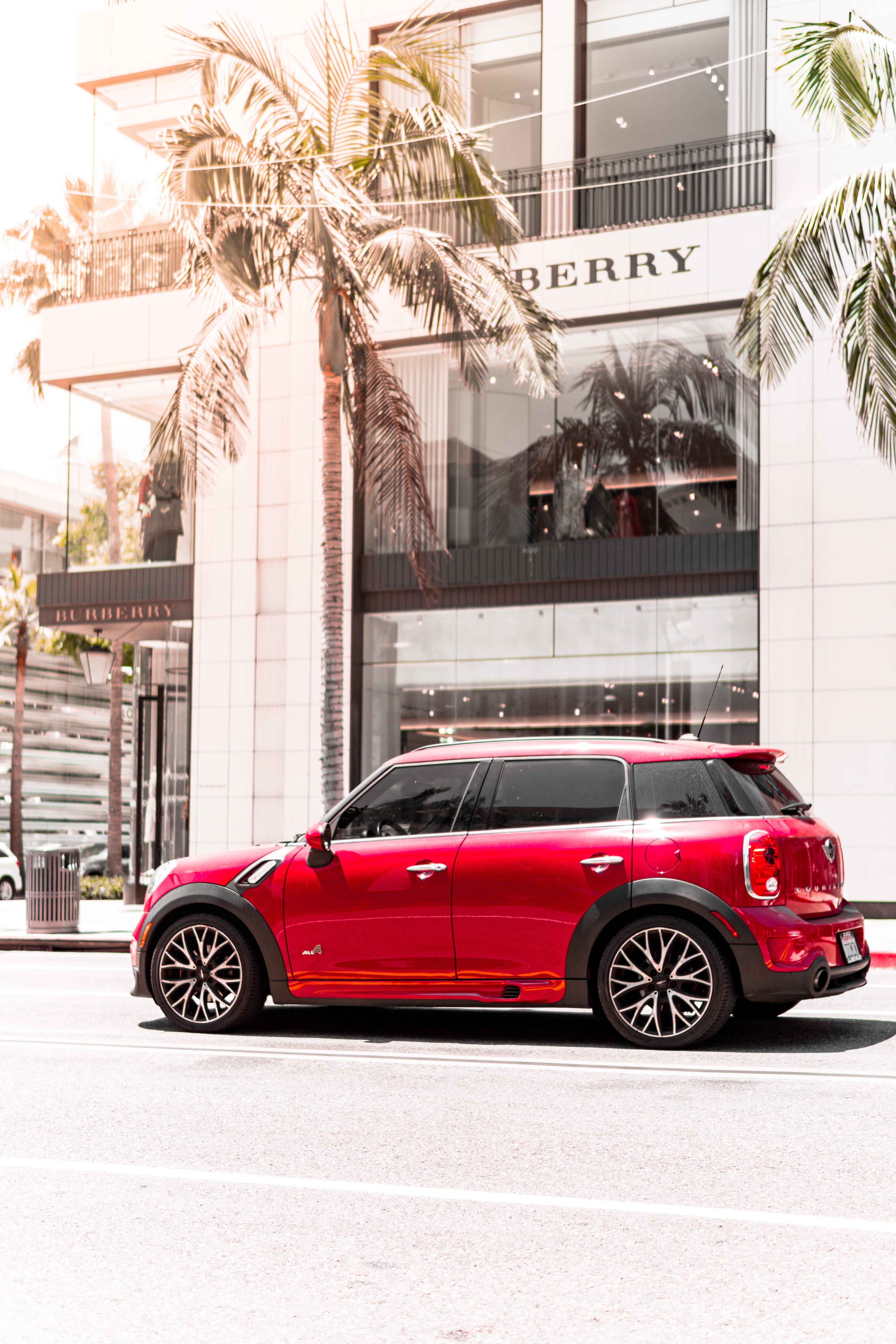 mini cooper, cars, red, street, mini, marque wallpapers for tablet