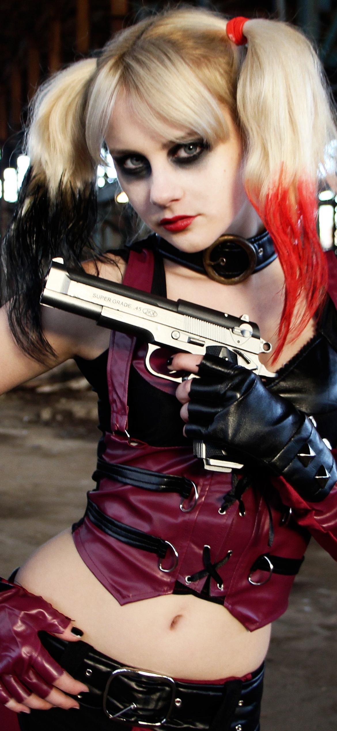 Handy-Wallpaper Frauen, Harley Quinn, Cosplay kostenlos herunterladen.