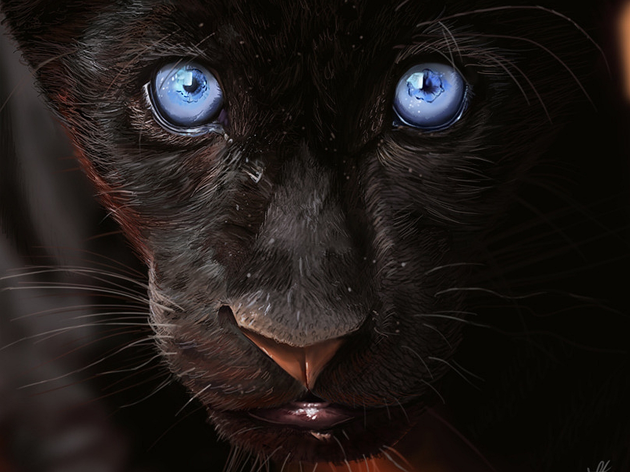 Download mobile wallpaper Animal, Black Panther for free.