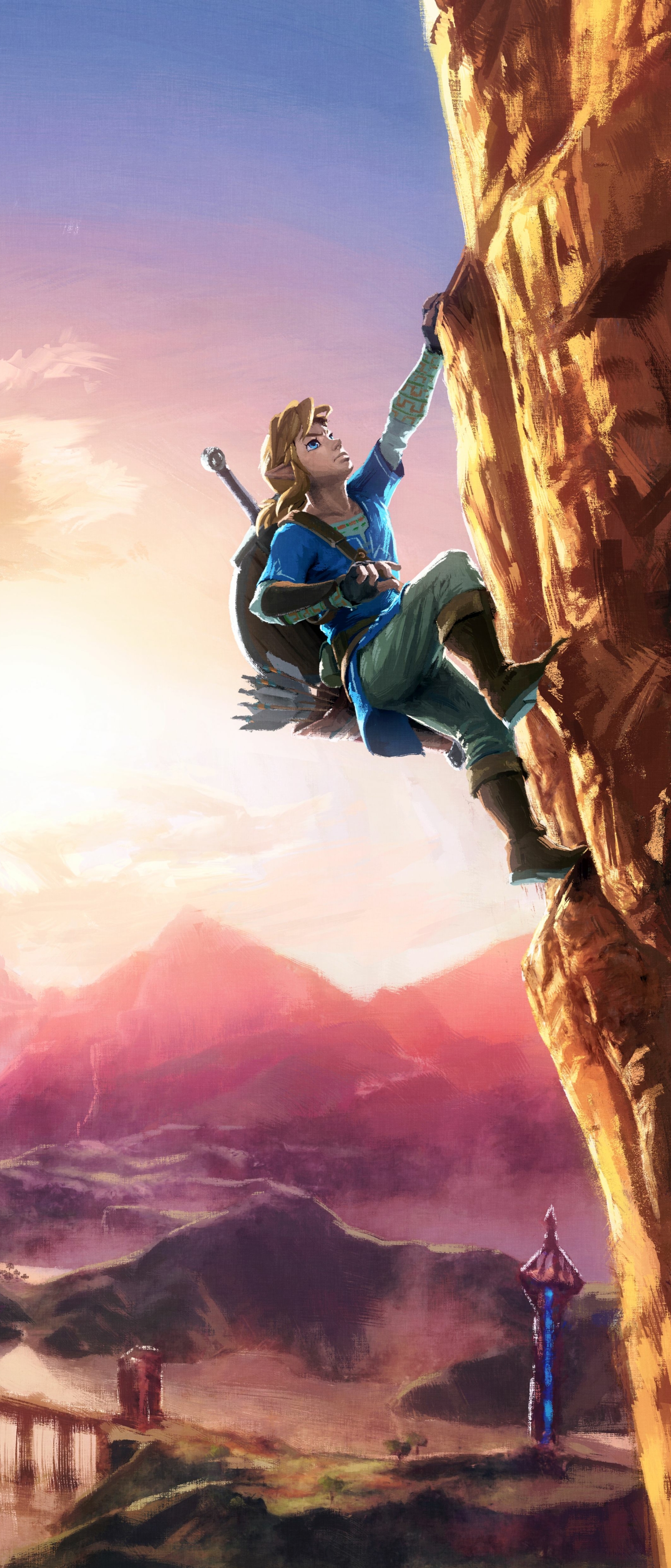 Download mobile wallpaper Link, Video Game, The Legend Of Zelda, Zelda, The Legend Of Zelda: Breath Of The Wild for free.