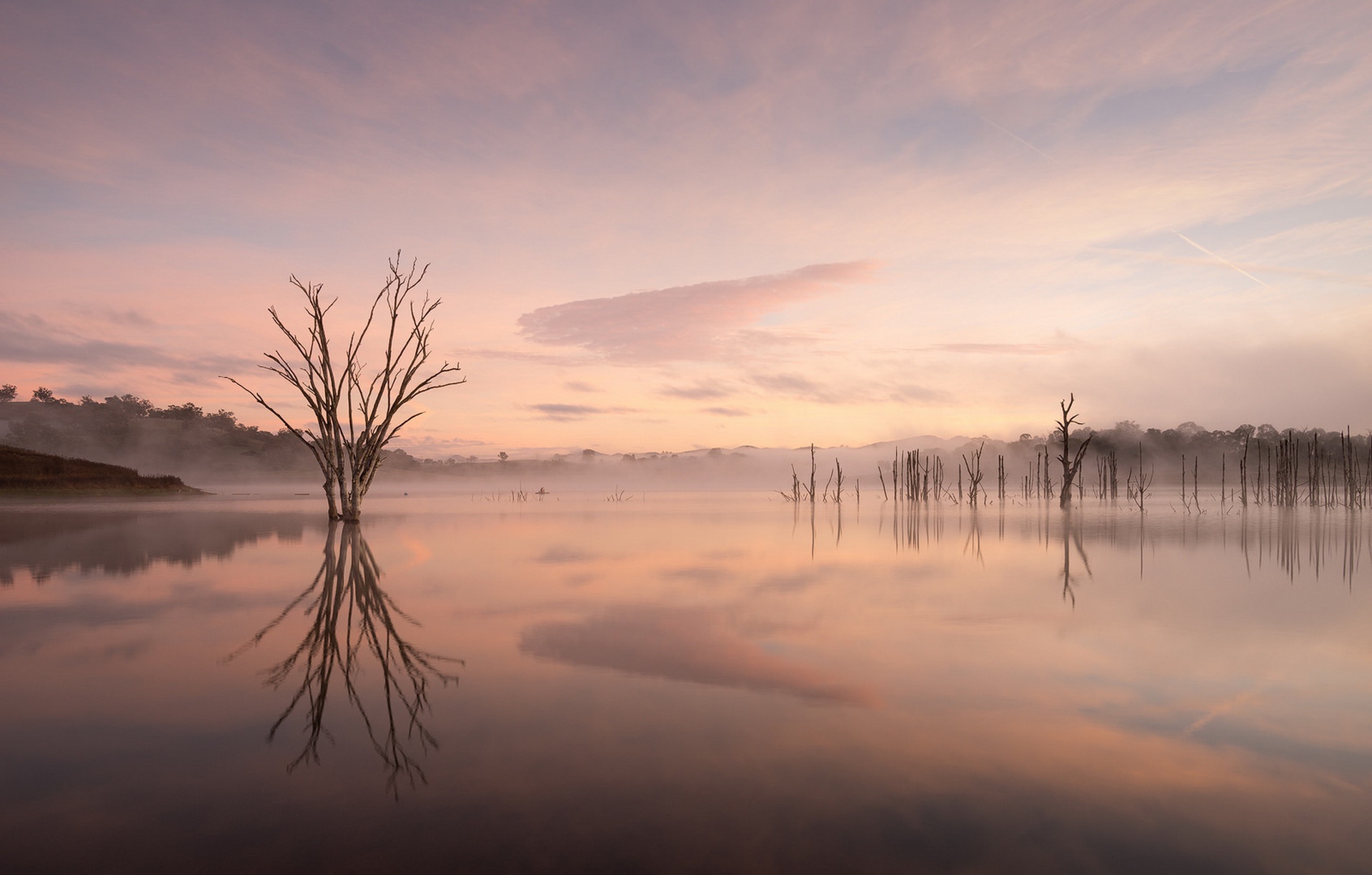 Téléchargez gratuitement l'image Lac, Arbre, Ciel, La Nature, Terre/nature, Réflection sur le bureau de votre PC