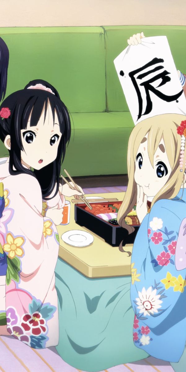 HDデスクトップ 壁紙: アニメ, けいおん!, 中野梓, 秋山澪, 田中律, 寿紬, 平沢唯ダウンロード無料画像 #689980