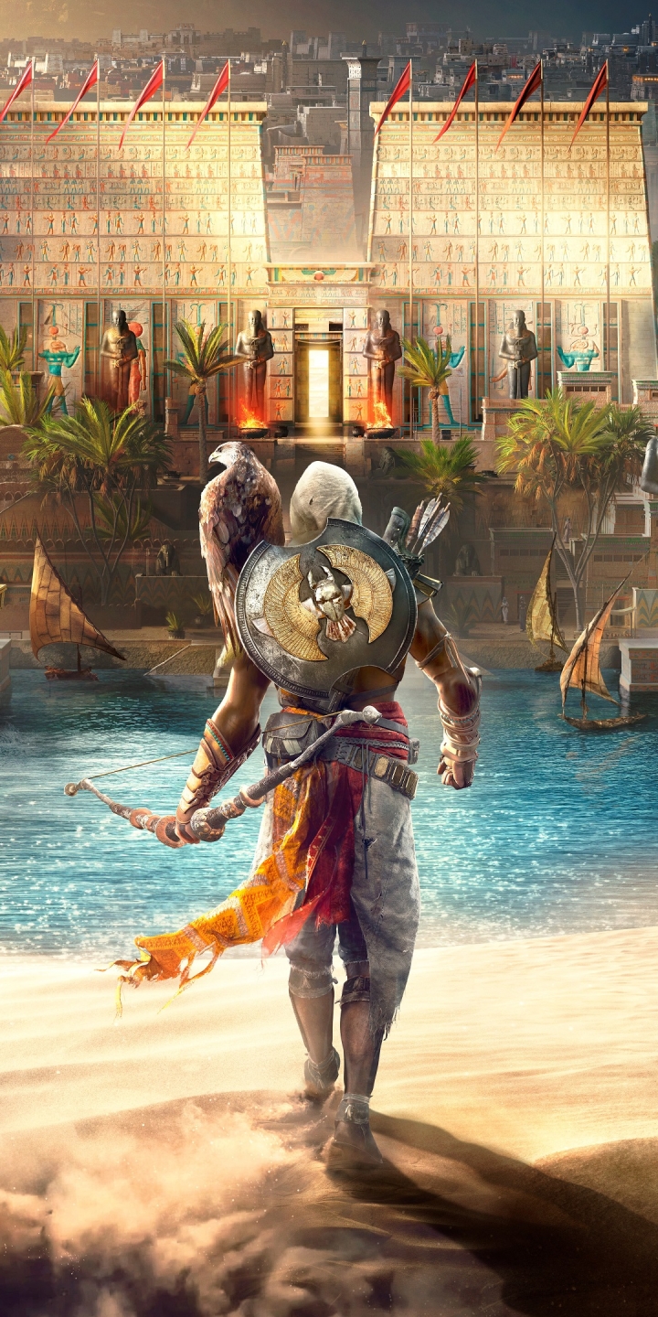 Téléchargez des papiers peints mobile Assassin's Creed, Jeux Vidéo, Assassin's Creed: Origins gratuitement.