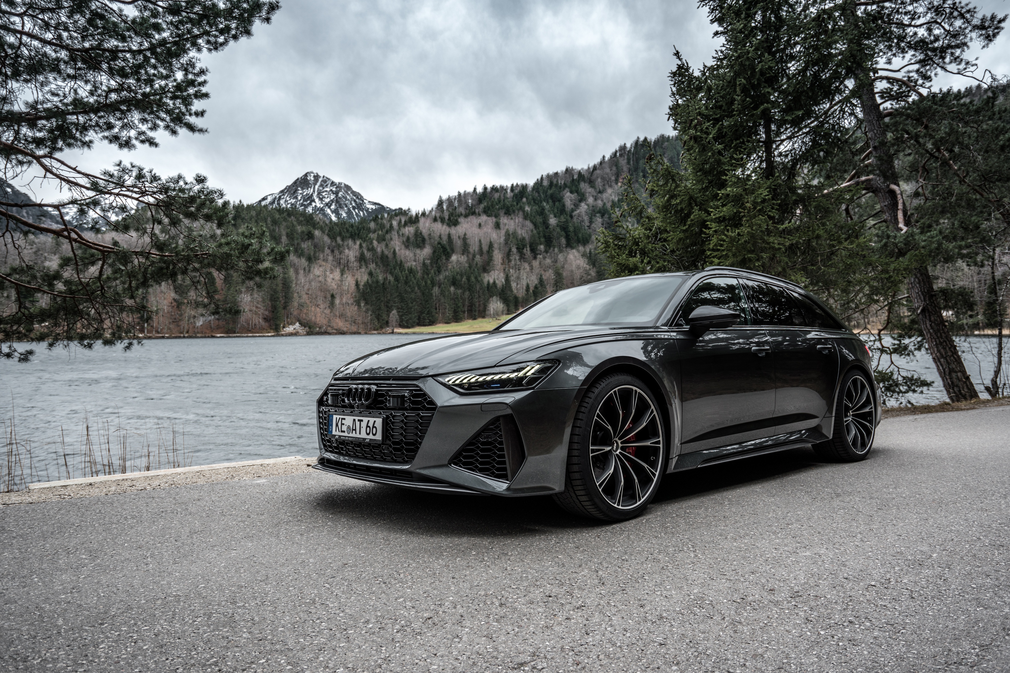 Download mobile wallpaper Audi, Audi Rs6, Vehicles, Black Car for free.
