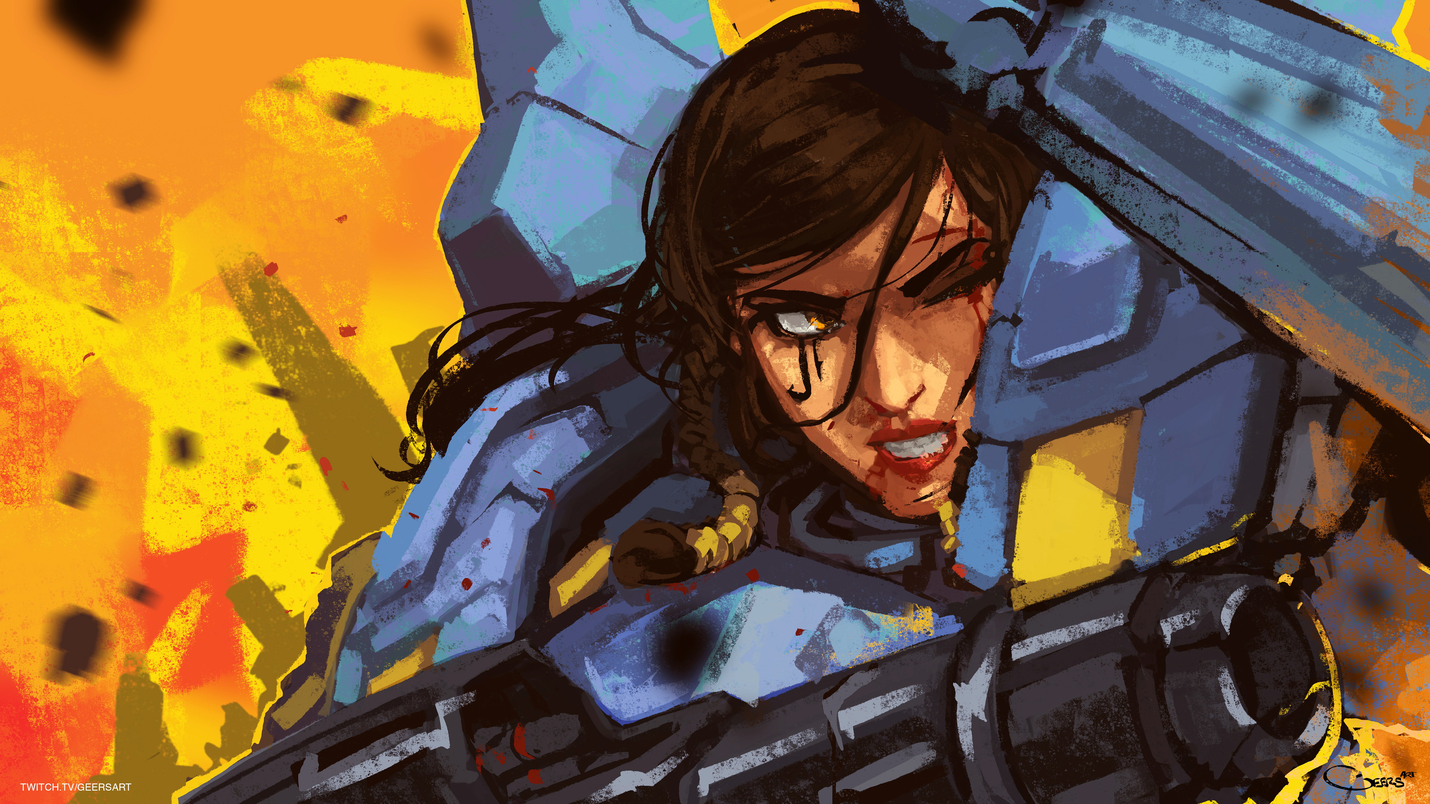Download mobile wallpaper Overwatch, Video Game, Pharah (Overwatch) for free.