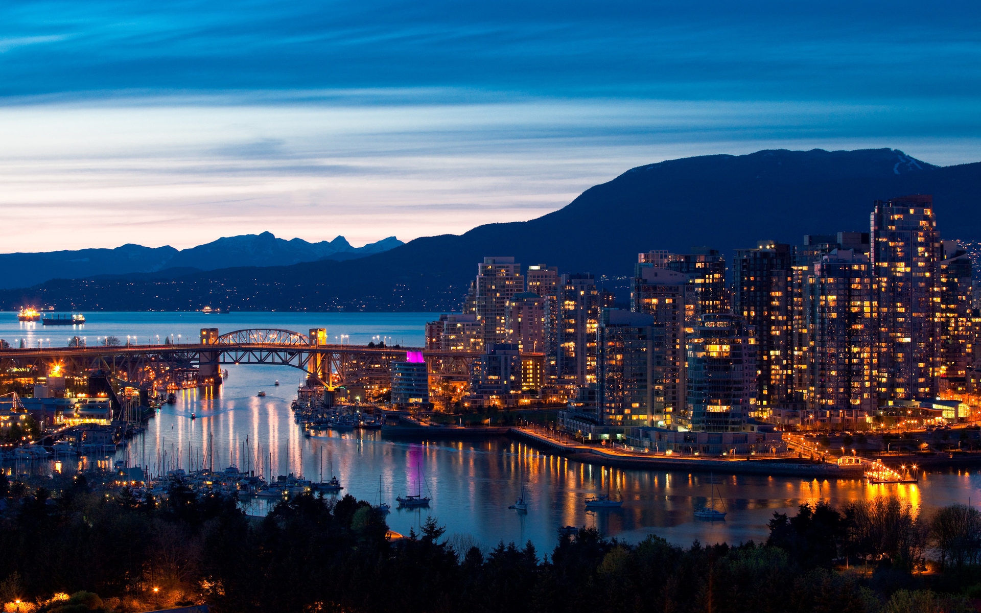 Free download wallpaper City, Vancouver, Man Made on your PC desktop